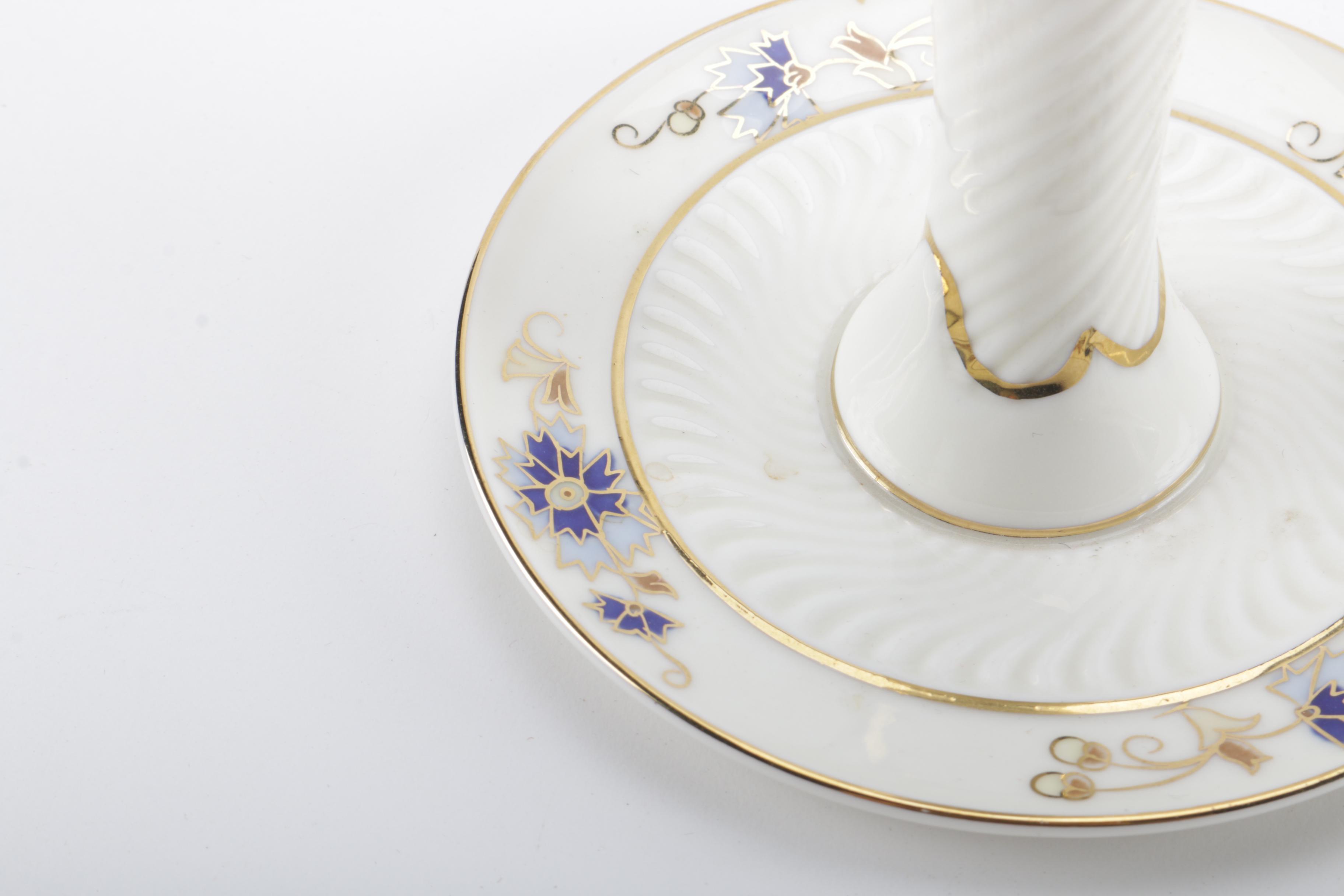 Zsolnay Porcelain Candle Holders