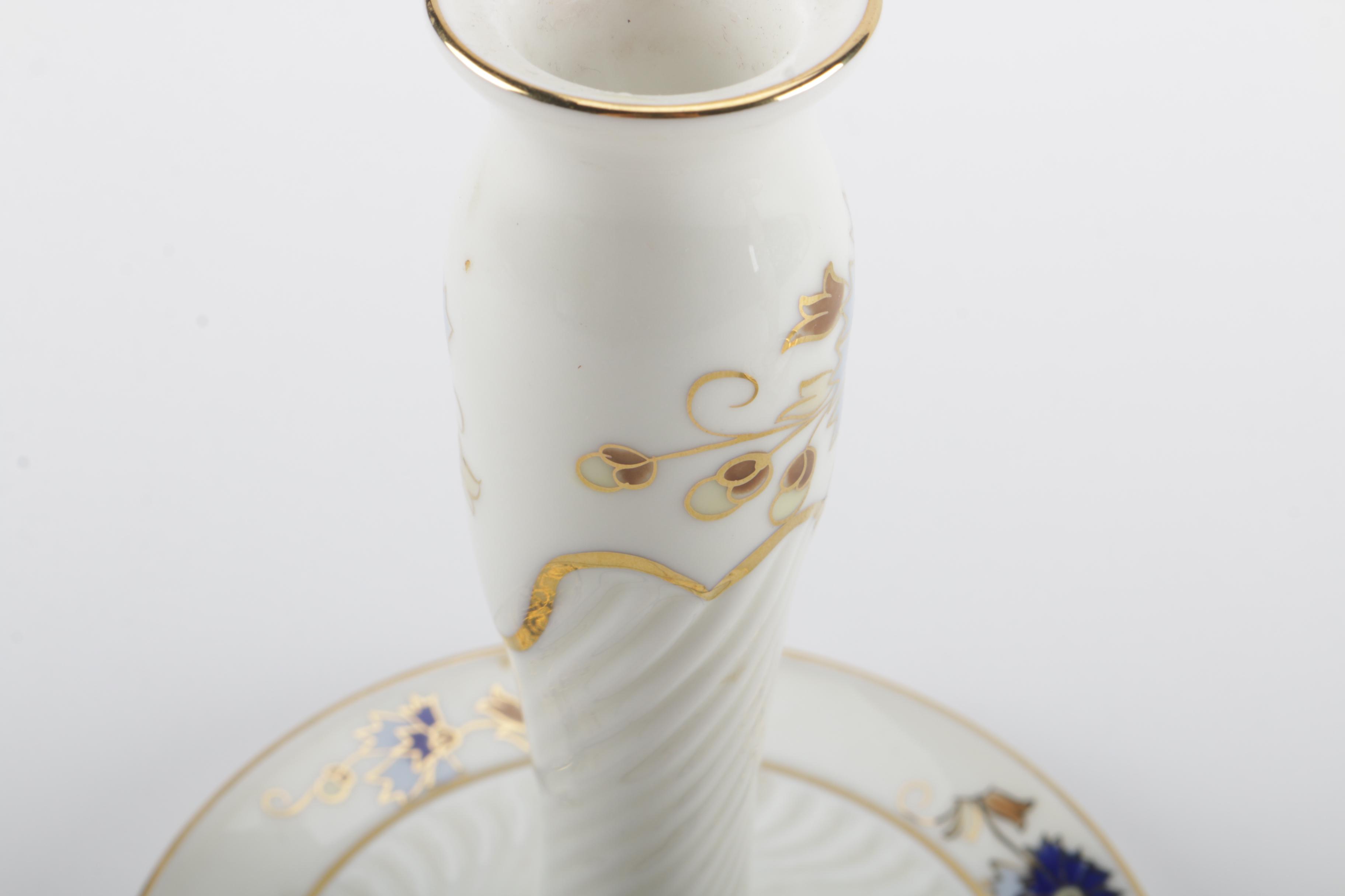 Zsolnay Porcelain Candle Holders