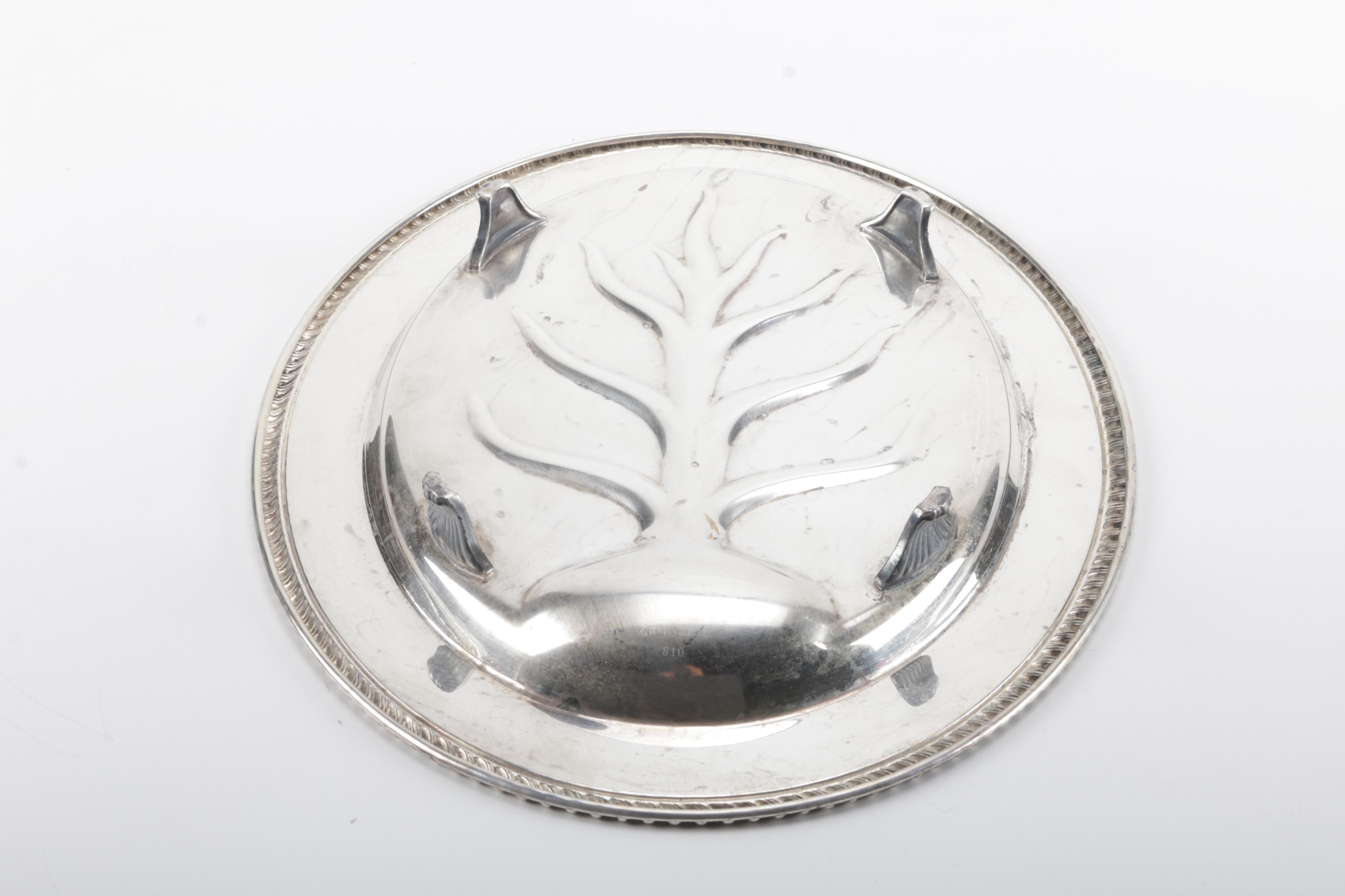 Two Wm. Rogers Silver-Plated Platters