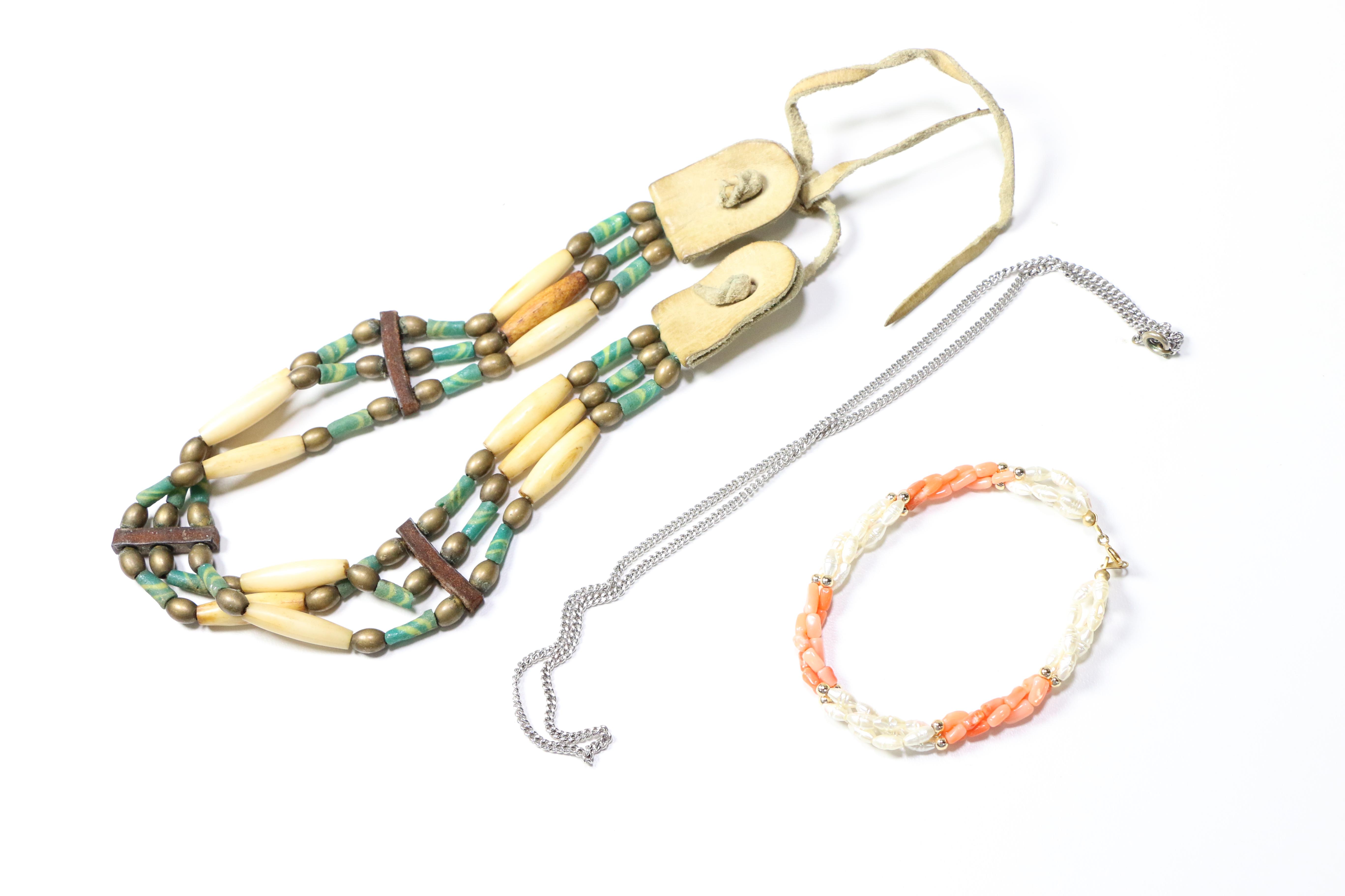 Assorted Costume Jewelry Including Krementz and M. Katz Israel