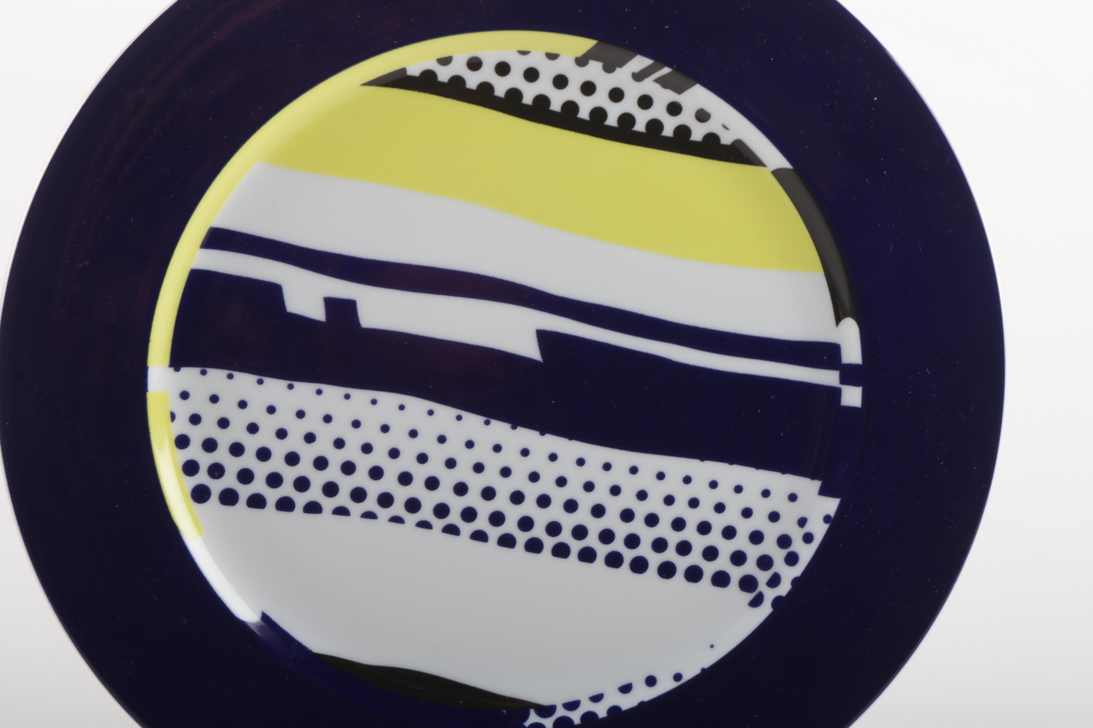 Roy Lichtenstein Limited Edition Rosenthal Plate