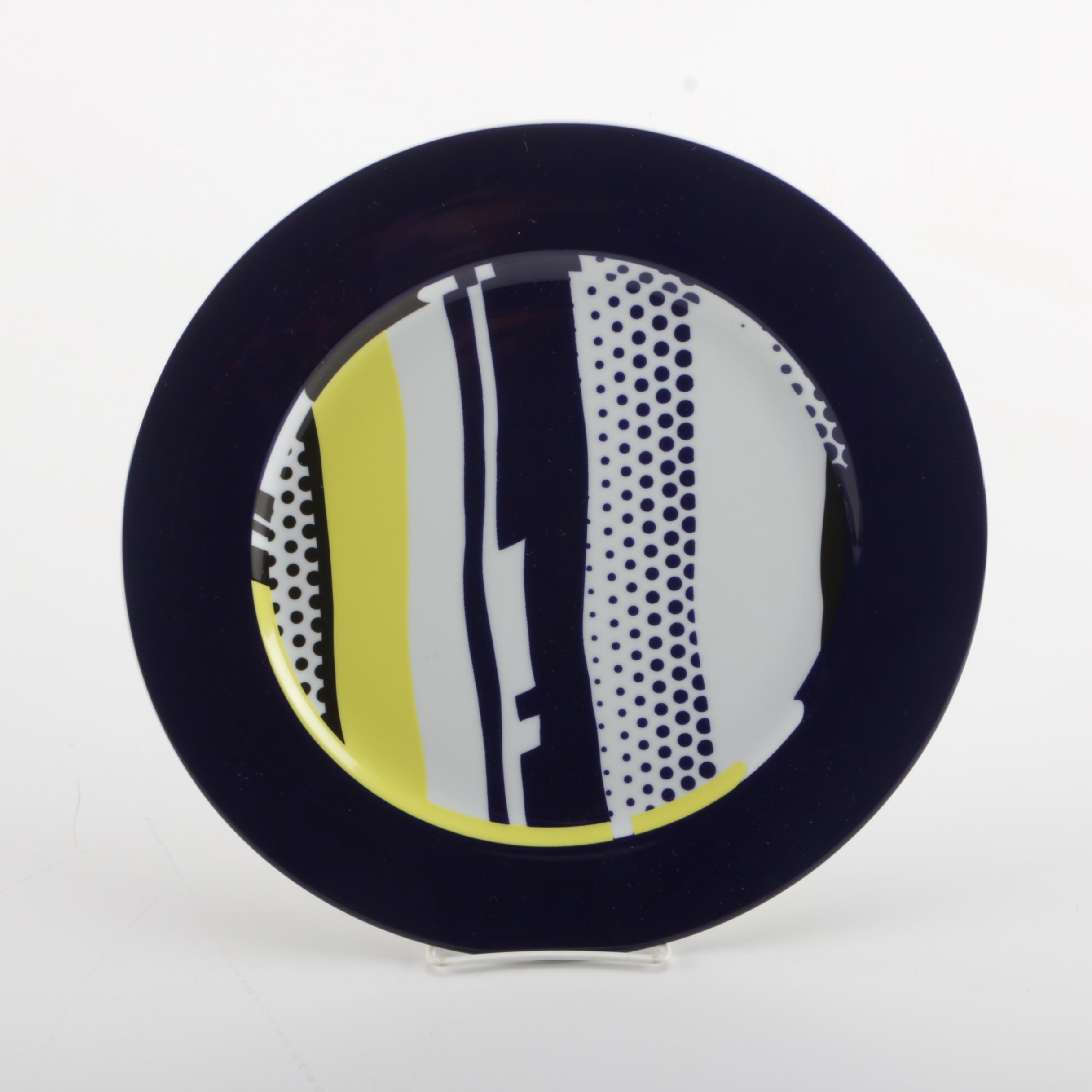 Roy Lichtenstein Limited Edition Rosenthal Plate