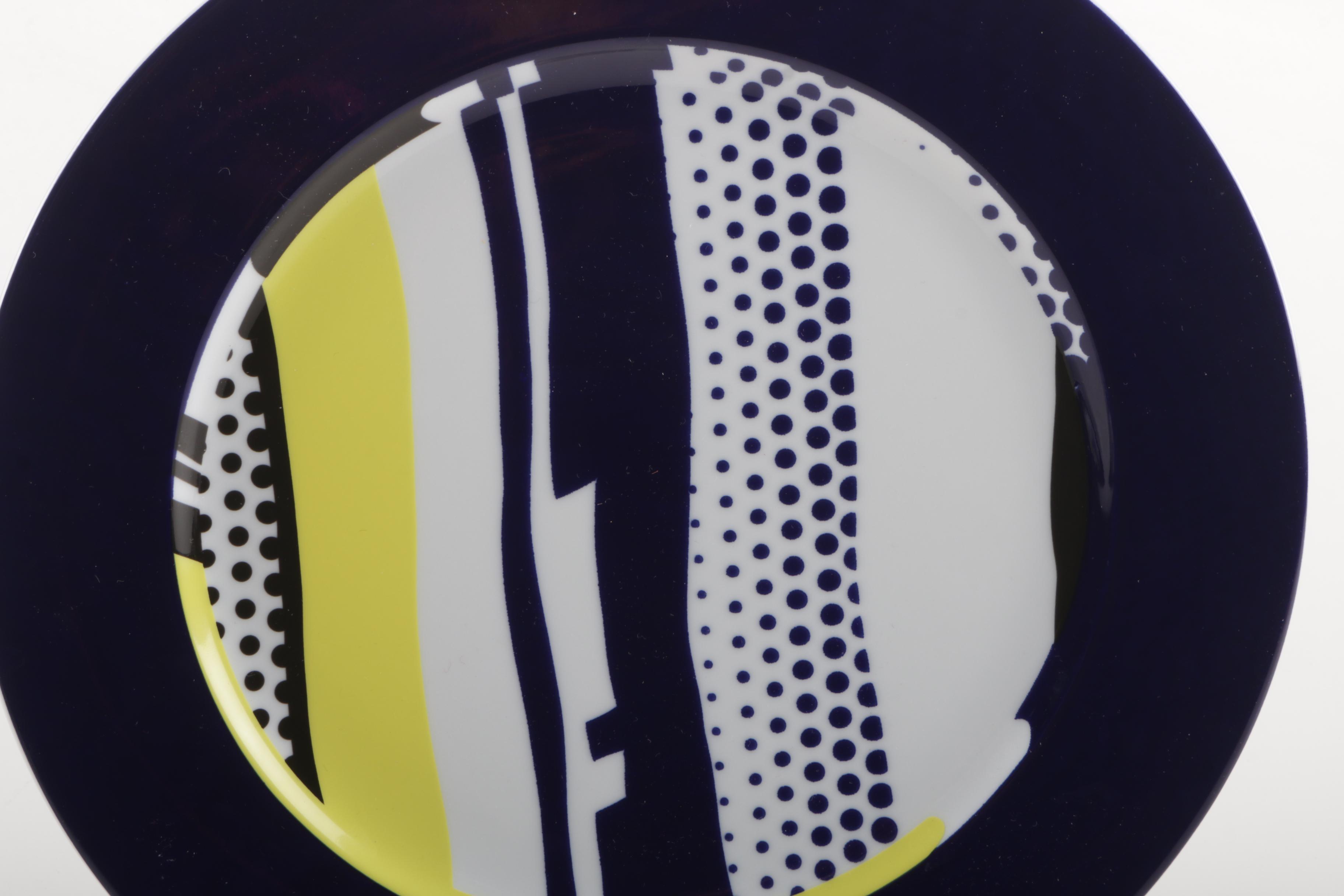 Roy Lichtenstein Limited Edition Rosenthal Plate