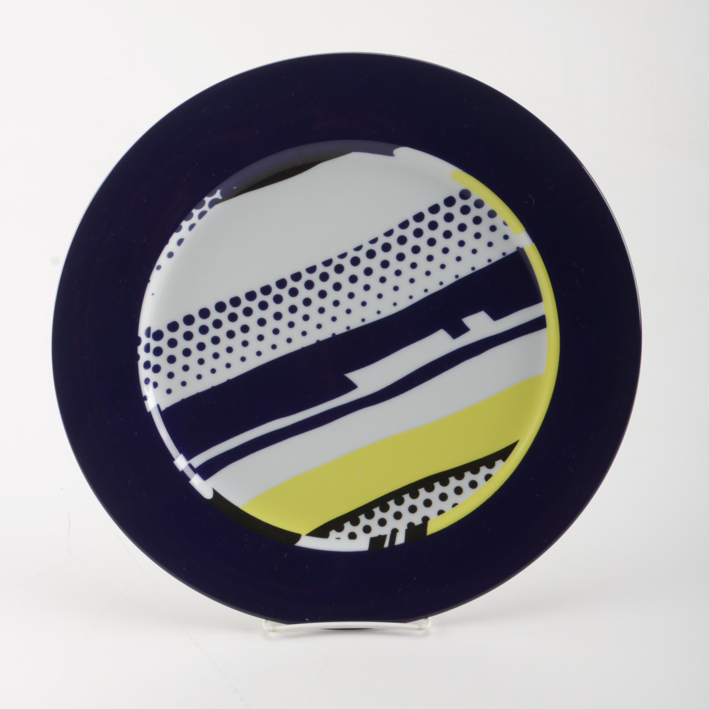 Roy Lichtenstein Limited Edition Rosenthal Plate