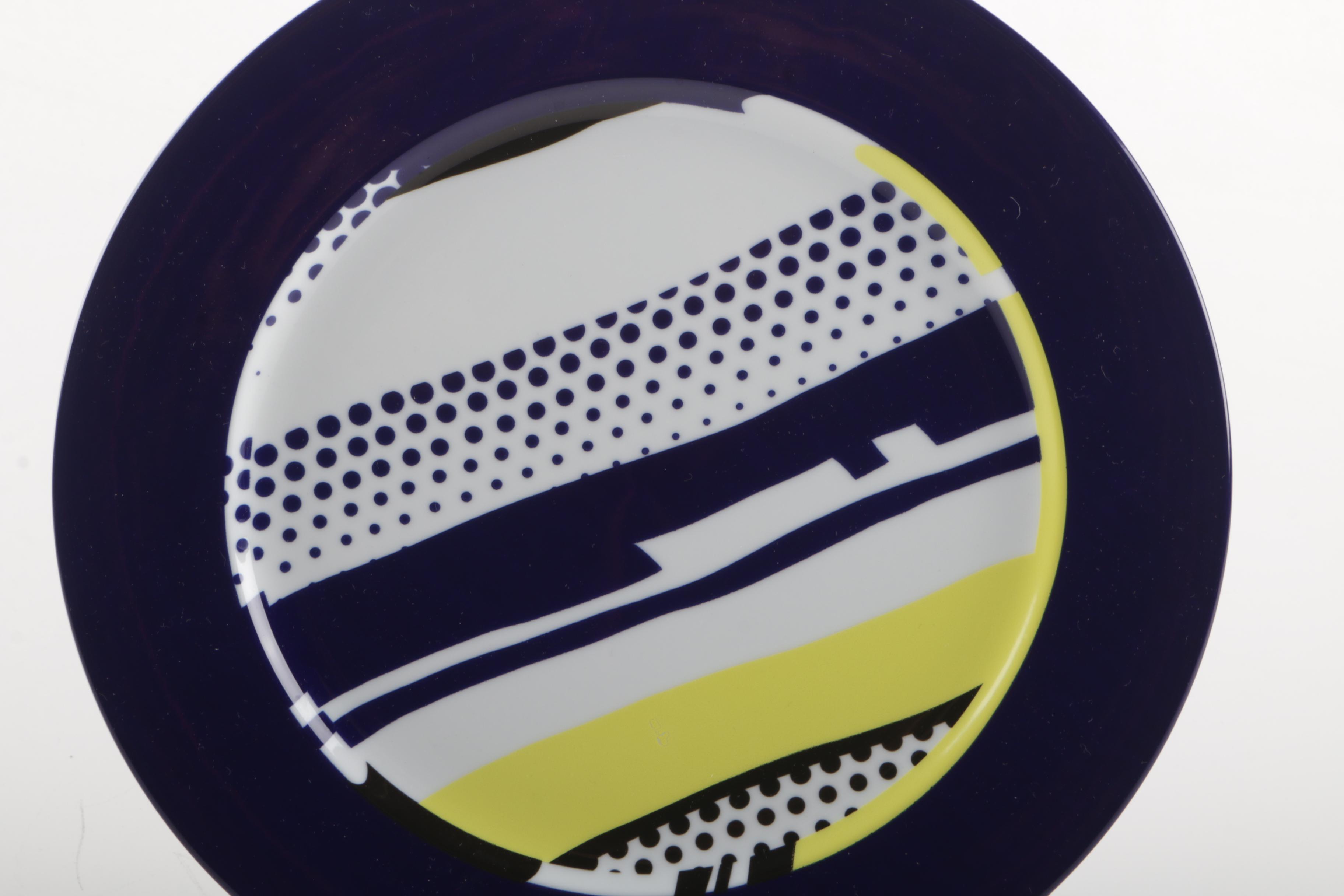 Roy Lichtenstein Limited Edition Rosenthal Plate