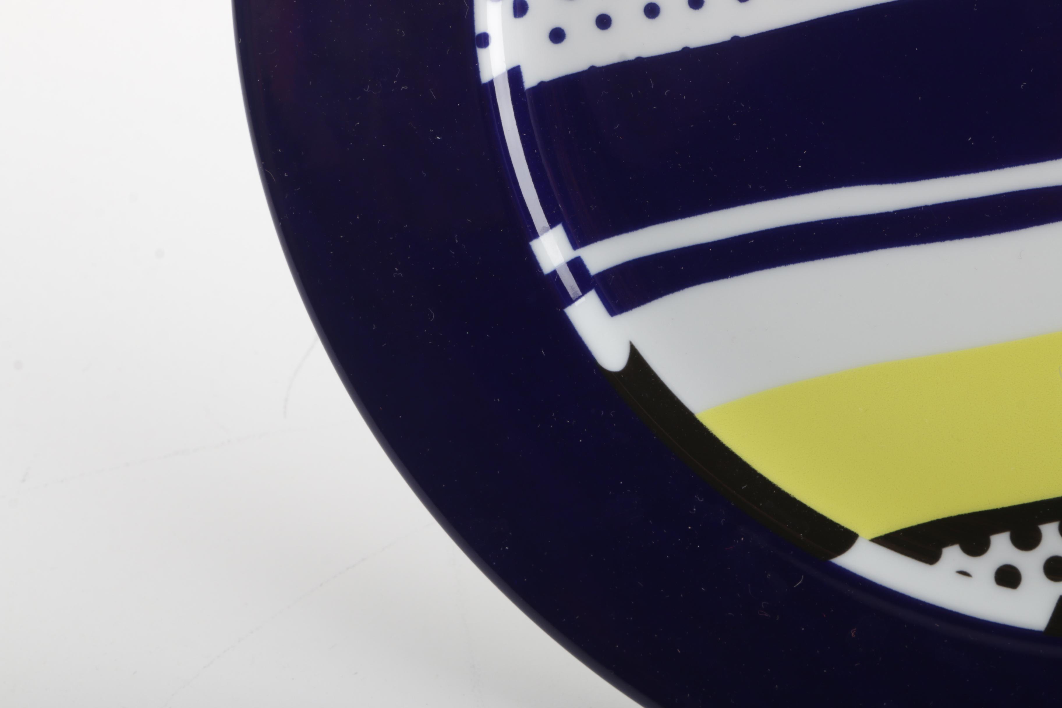 Roy Lichtenstein Limited Edition Rosenthal Plate