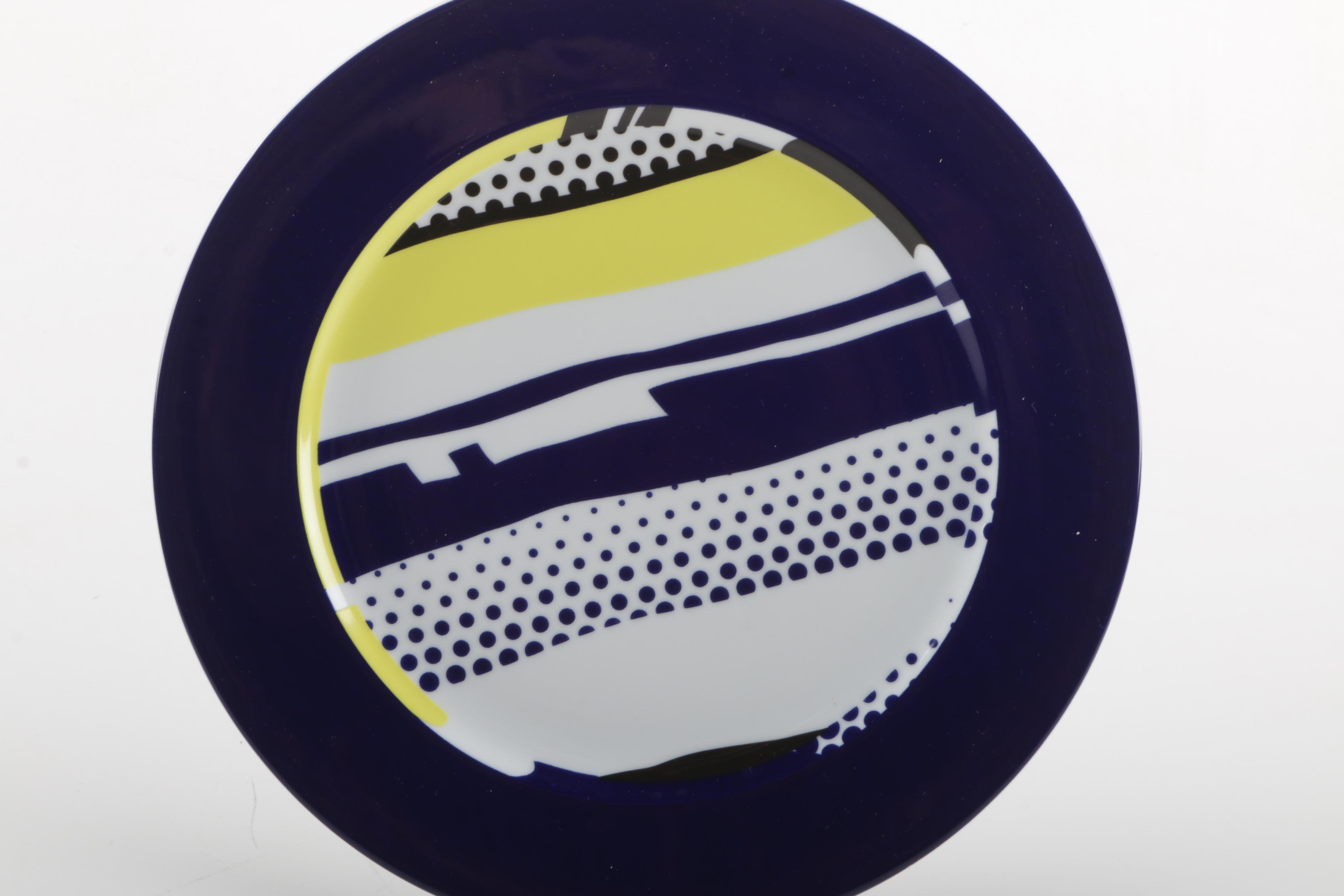 Roy Lichtenstein Limited Edition Rosenthal Dish