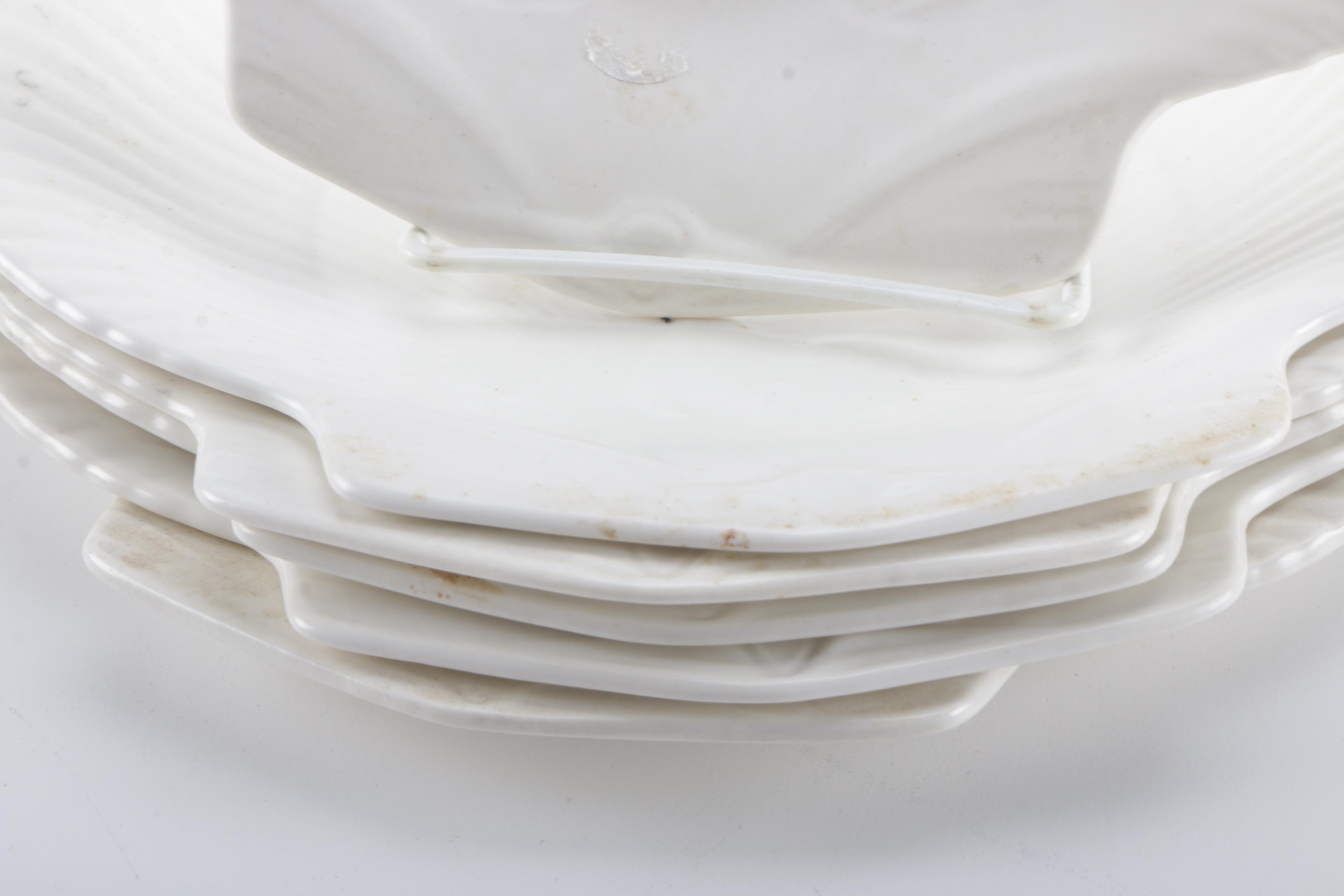 Set of Etruria & Barlaston Wedgwood Sea Shell Plates