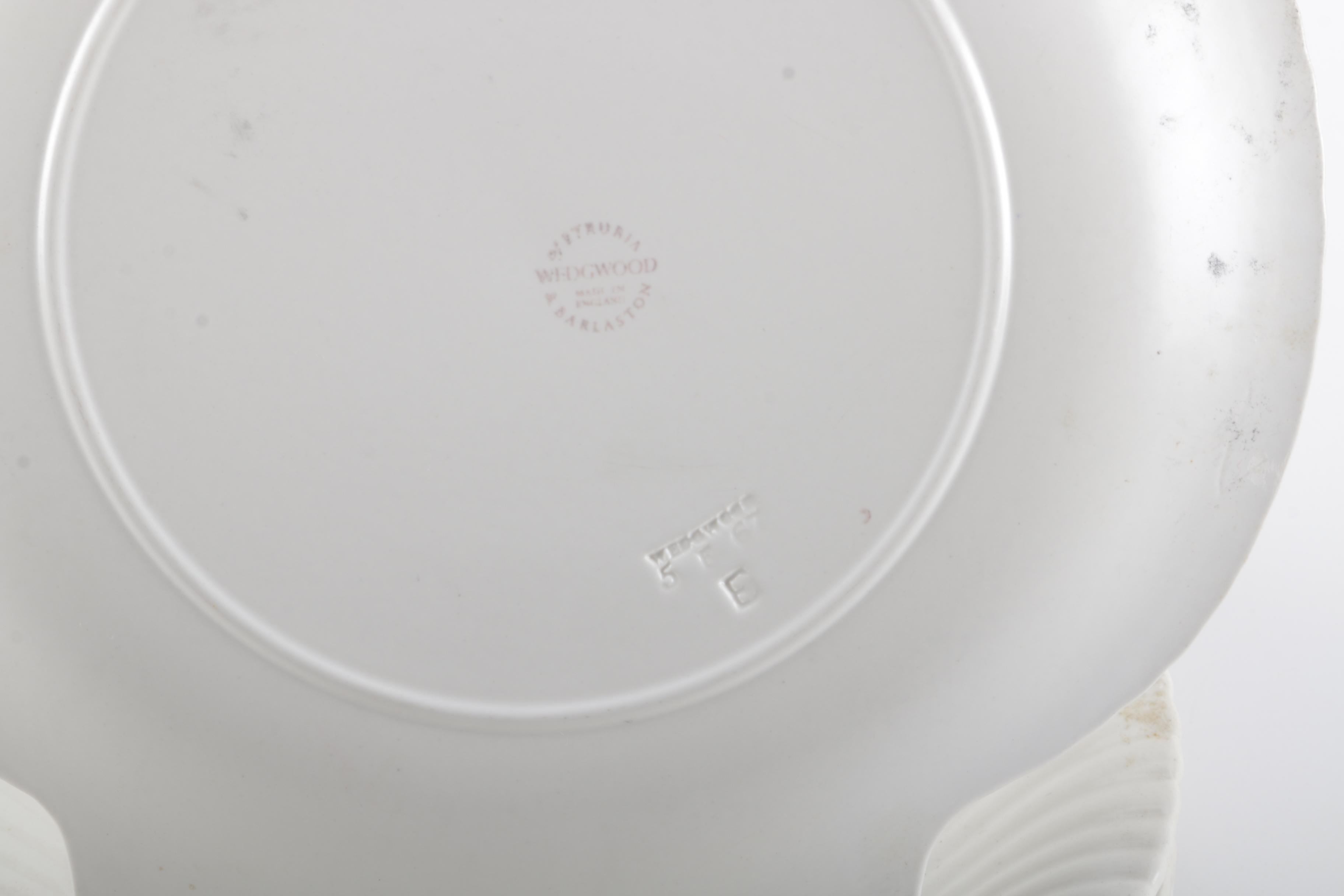 Set of Etruria & Barlaston Wedgwood Sea Shell Plates