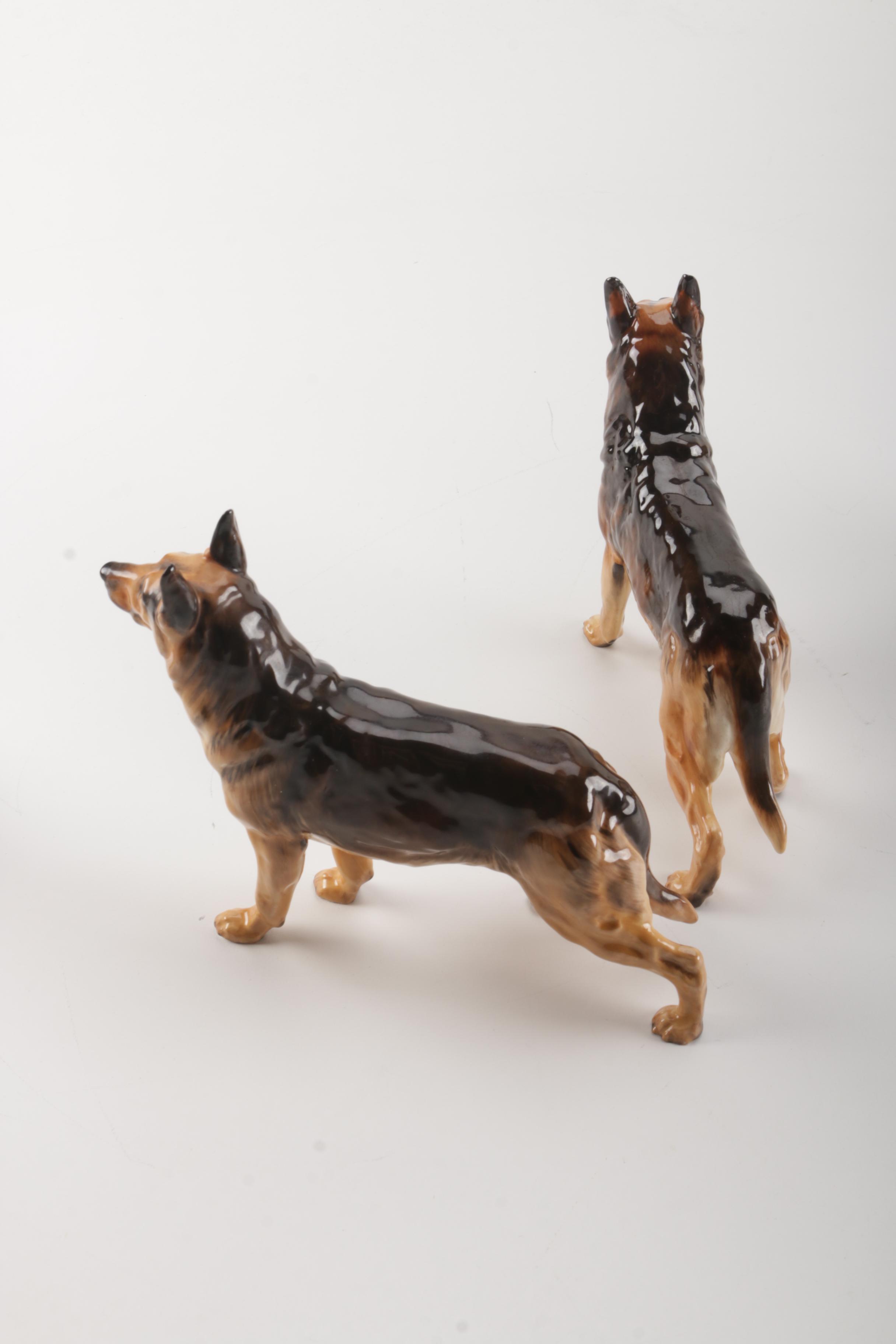 Royal Doulton Porcelain Dog Figurines