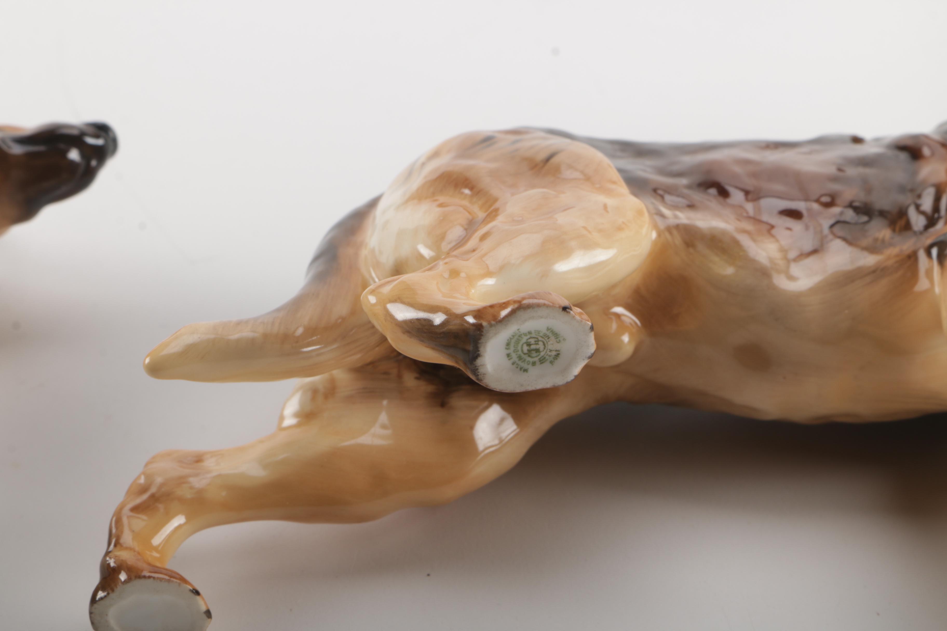 Royal Doulton Porcelain Dog Figurines