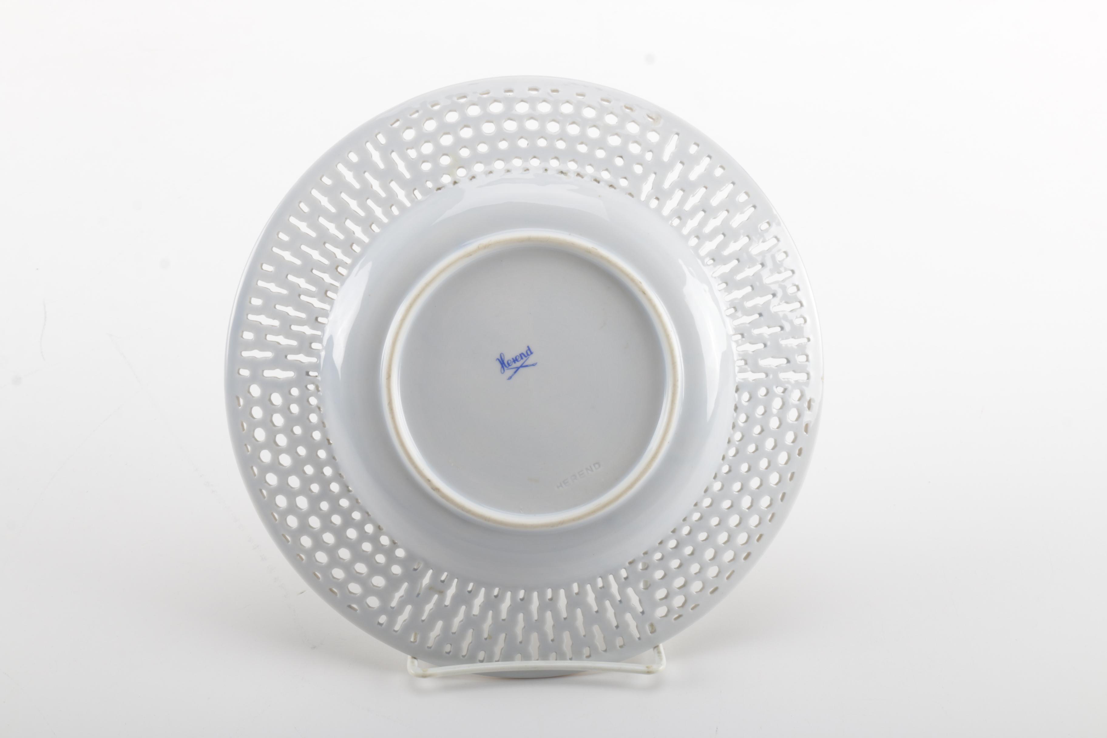 Herend Floral Student Plate