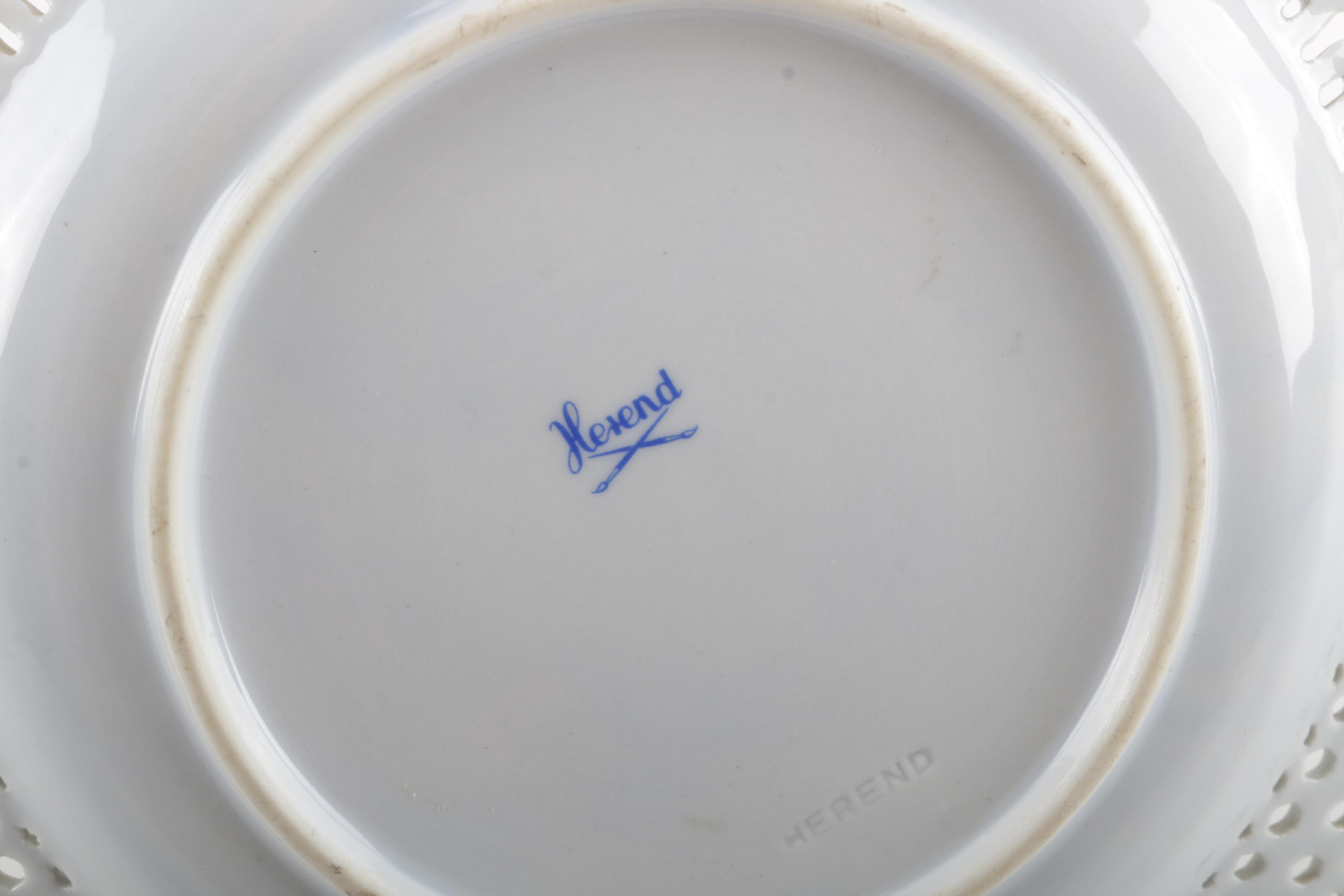 Herend Floral Student Plate