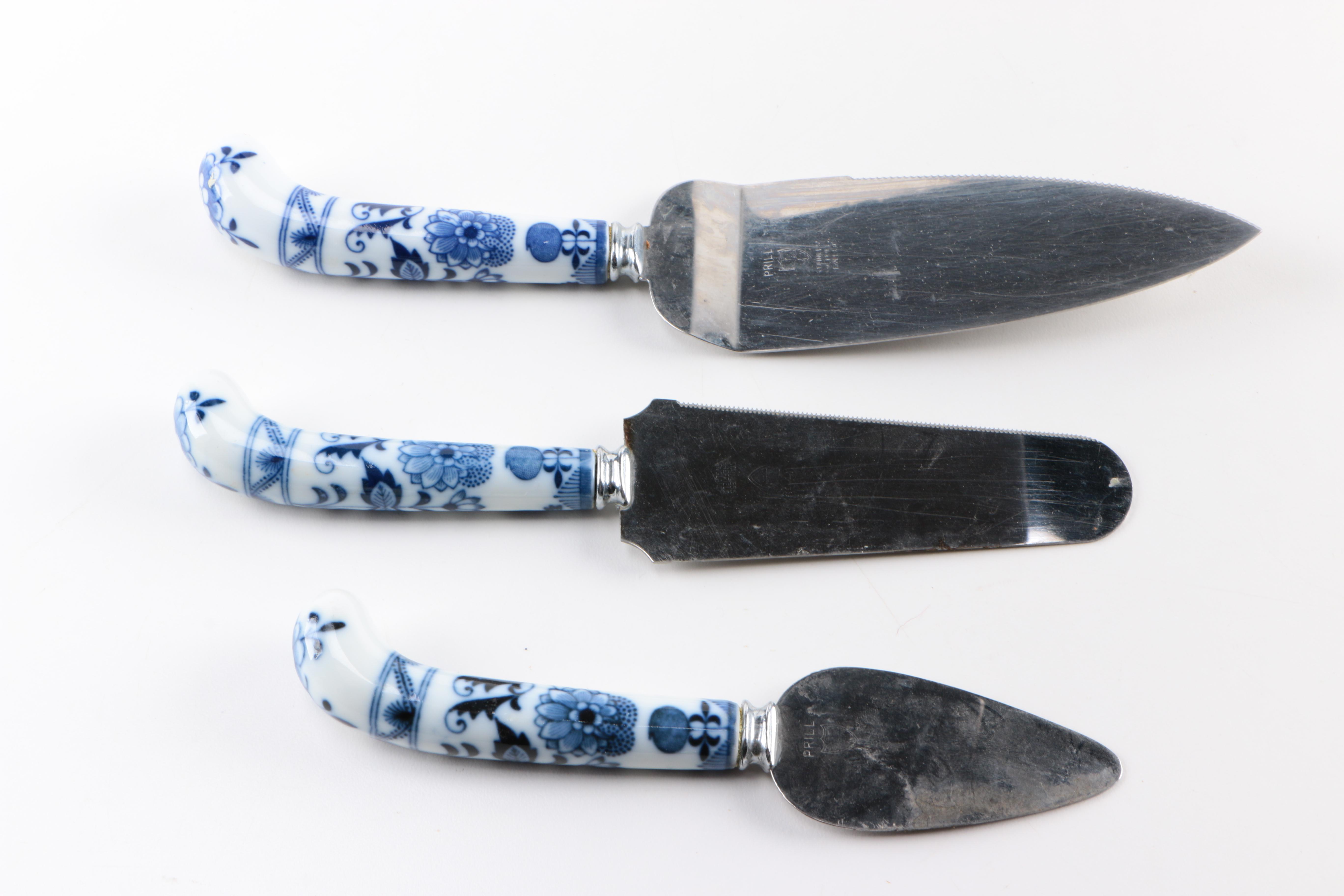 House of Prill "Blue Onion" Flatware