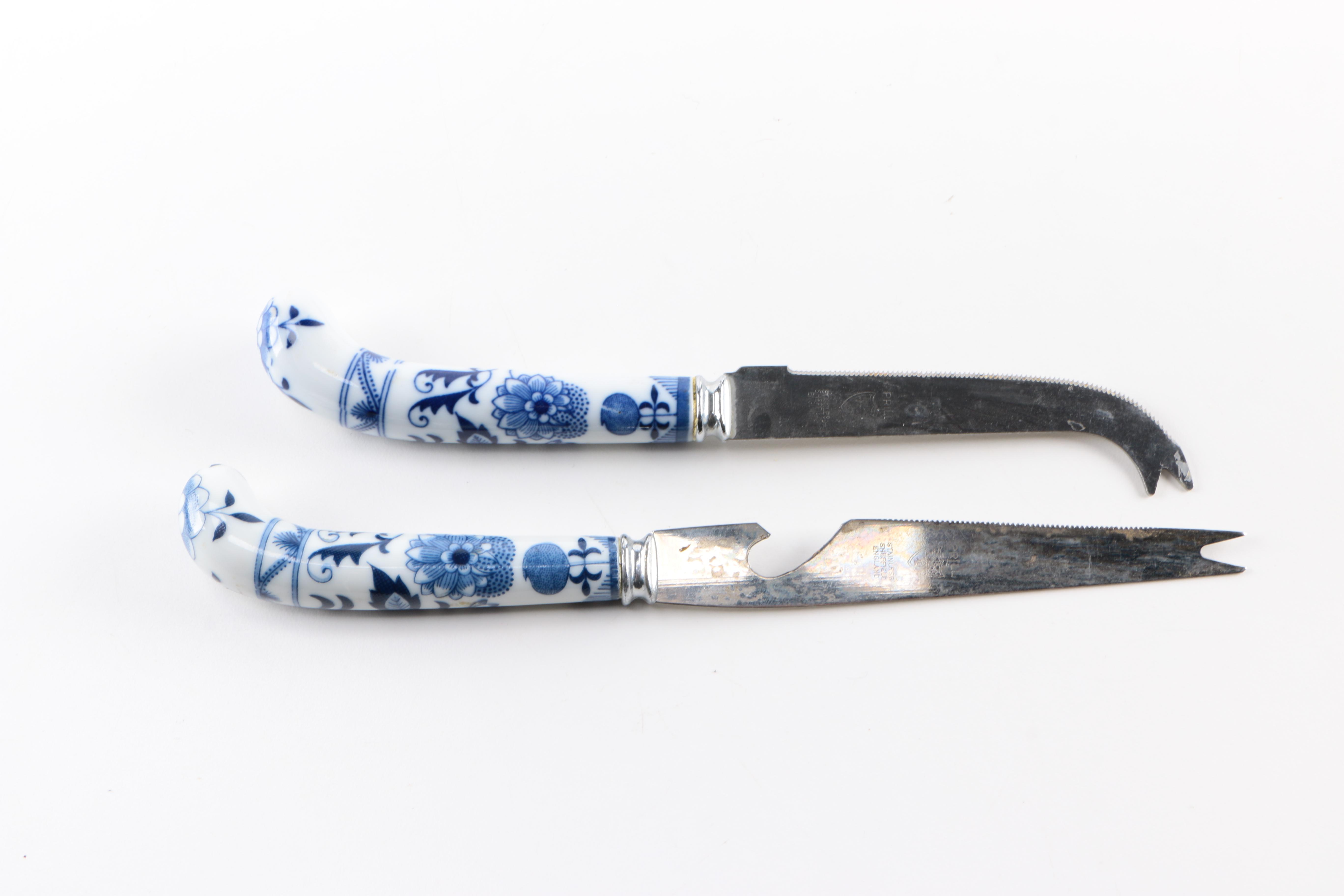 House of Prill "Blue Onion" Flatware