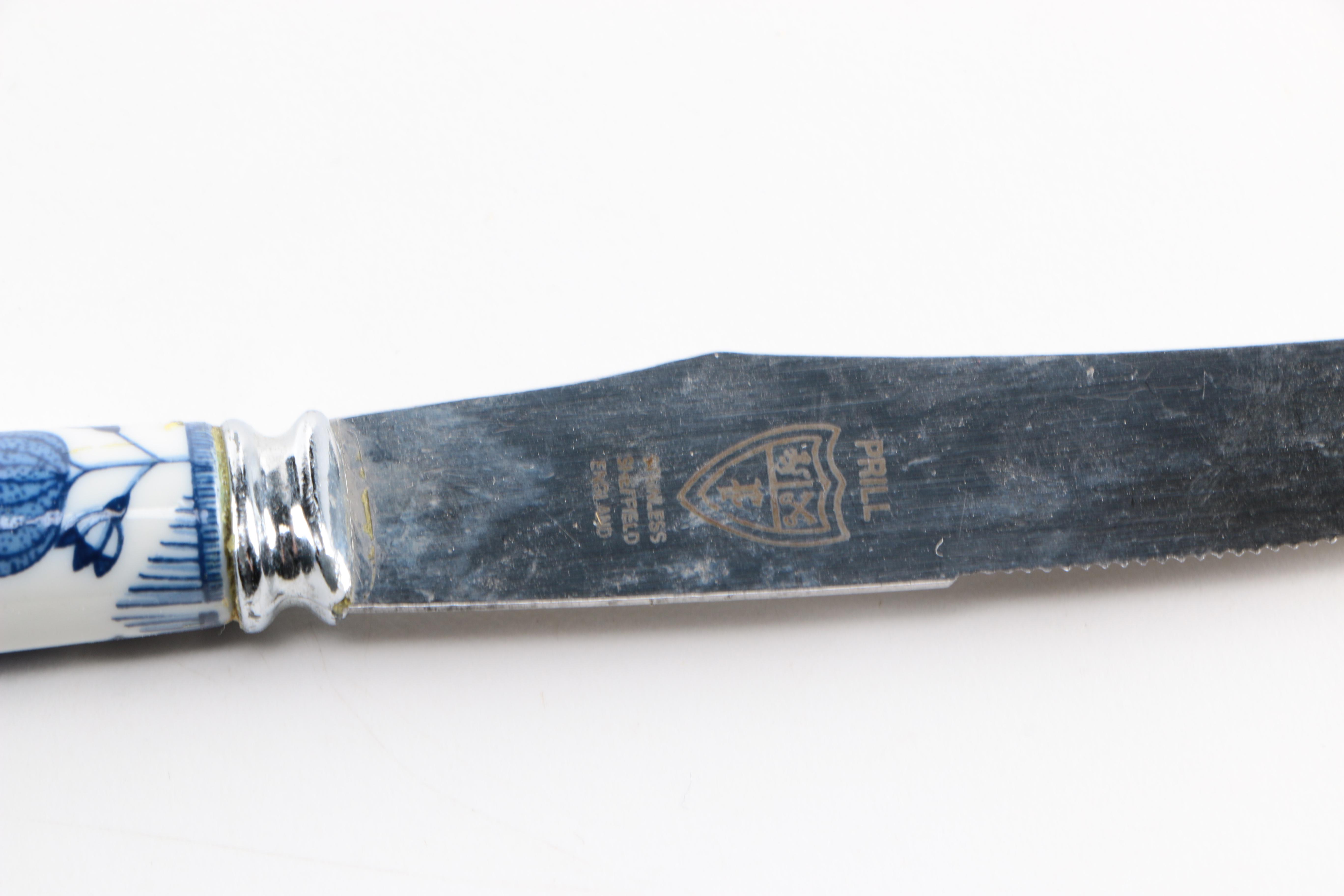 House of Prill "Blue Onion" Flatware