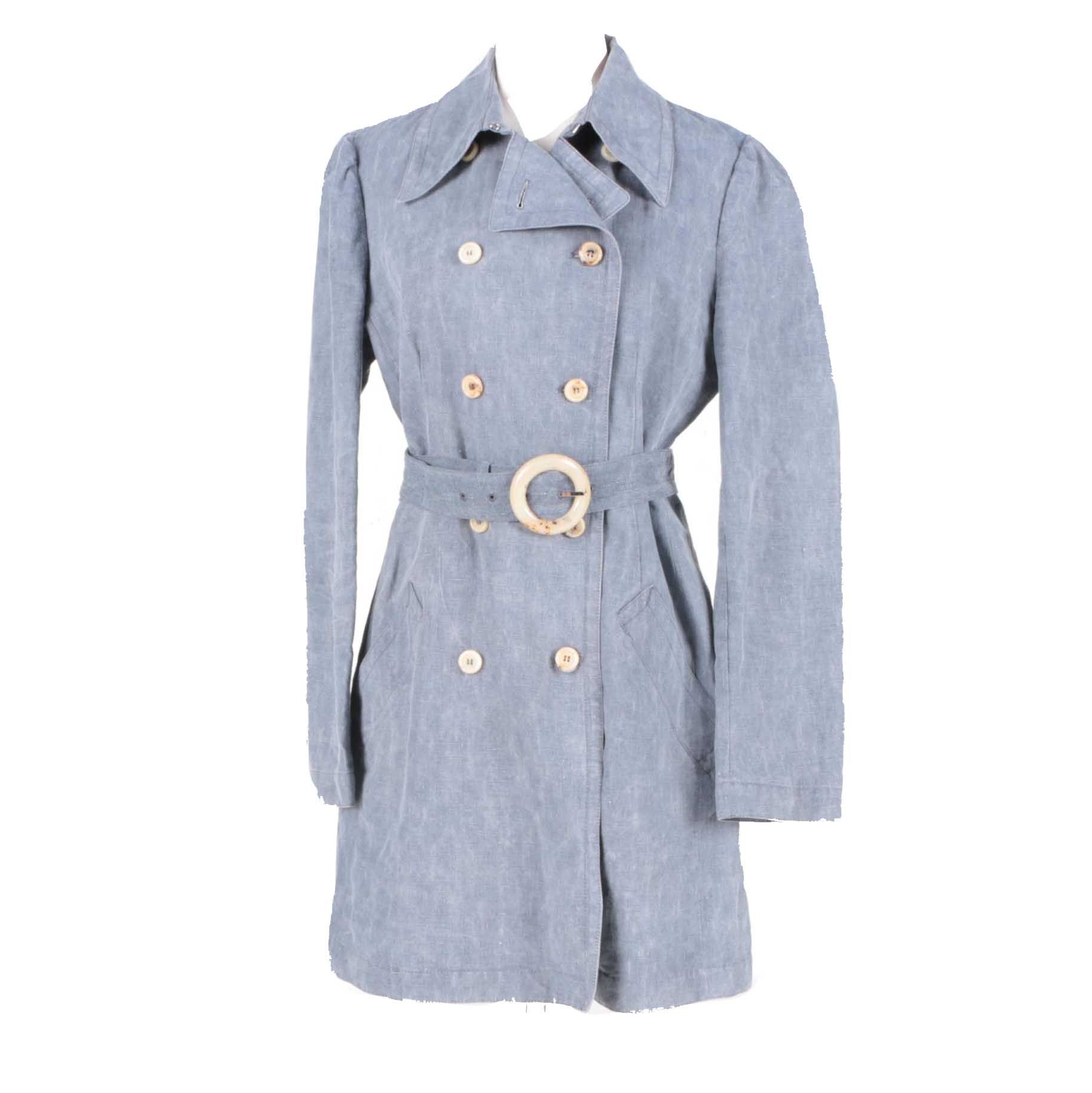 Women's Prada Milano Trench Coat