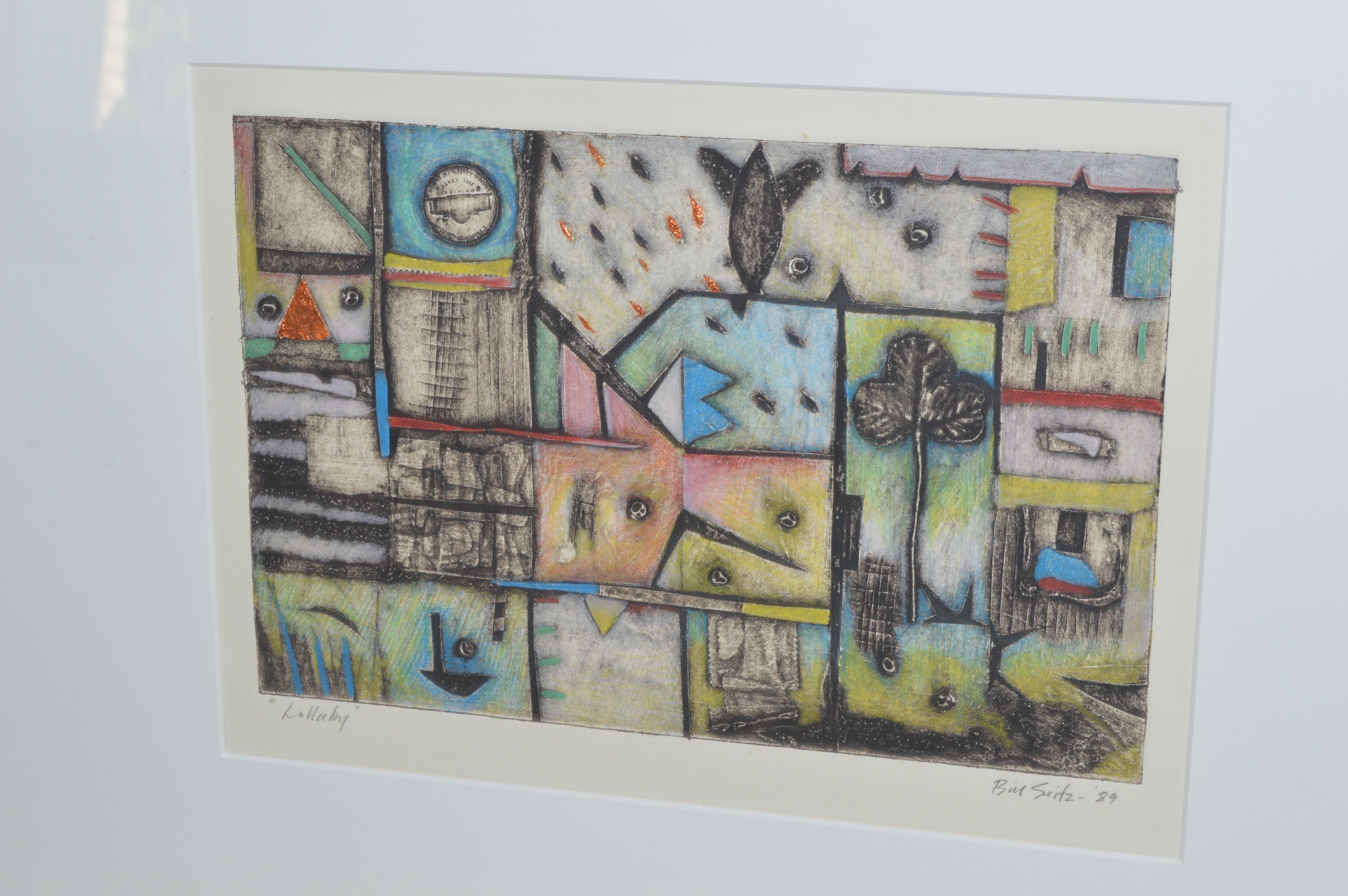 Mixed-Media "Lullaby" Artwork by Bill Seitz