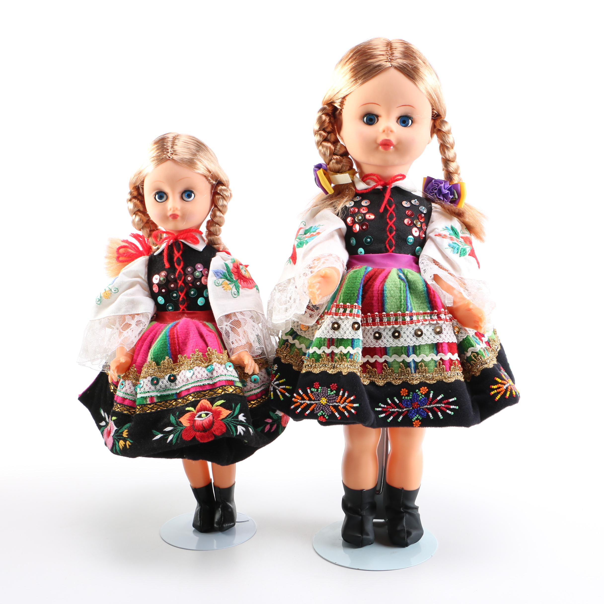 A Pair of Polish Dolls