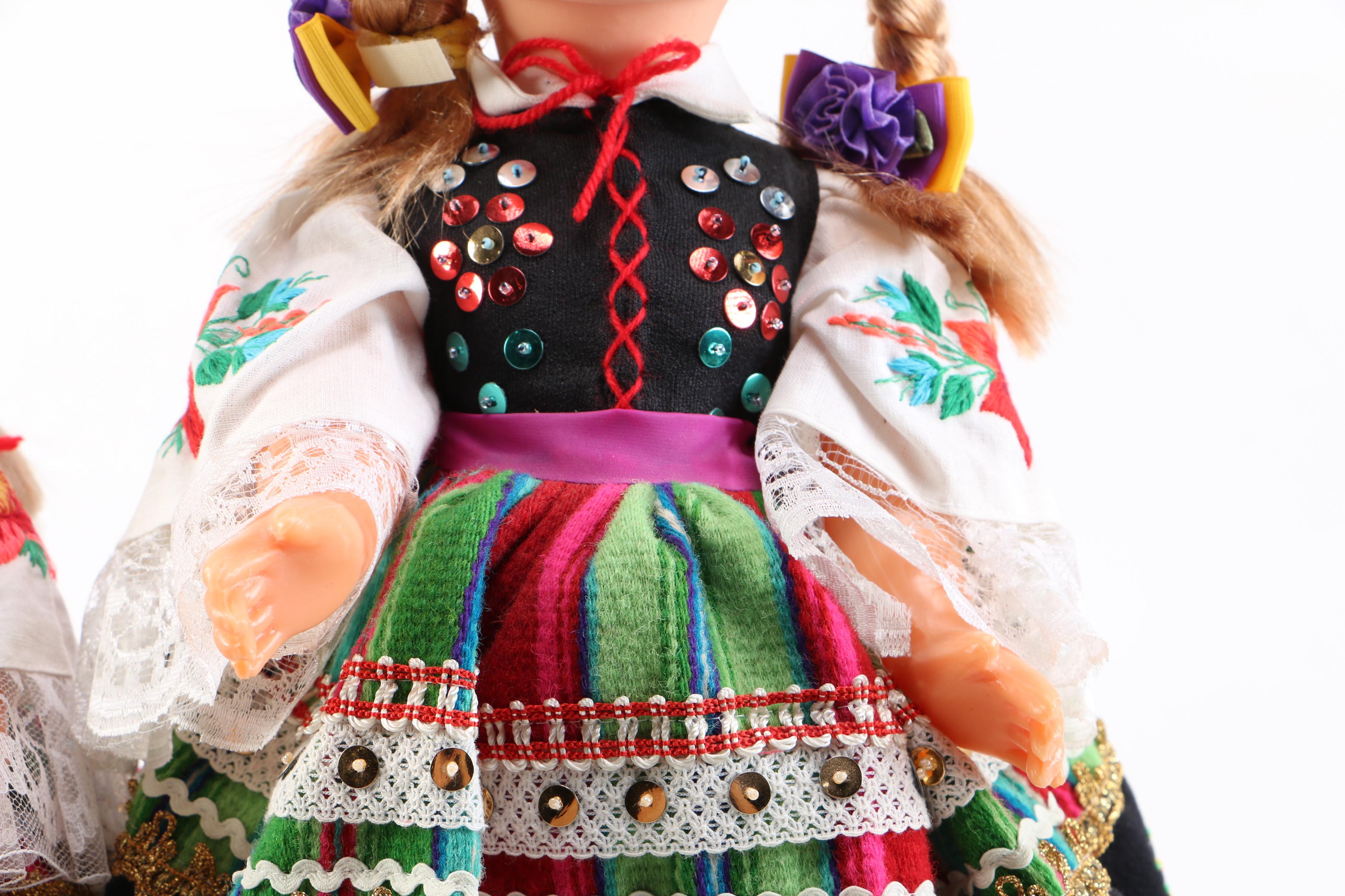 A Pair of Polish Dolls