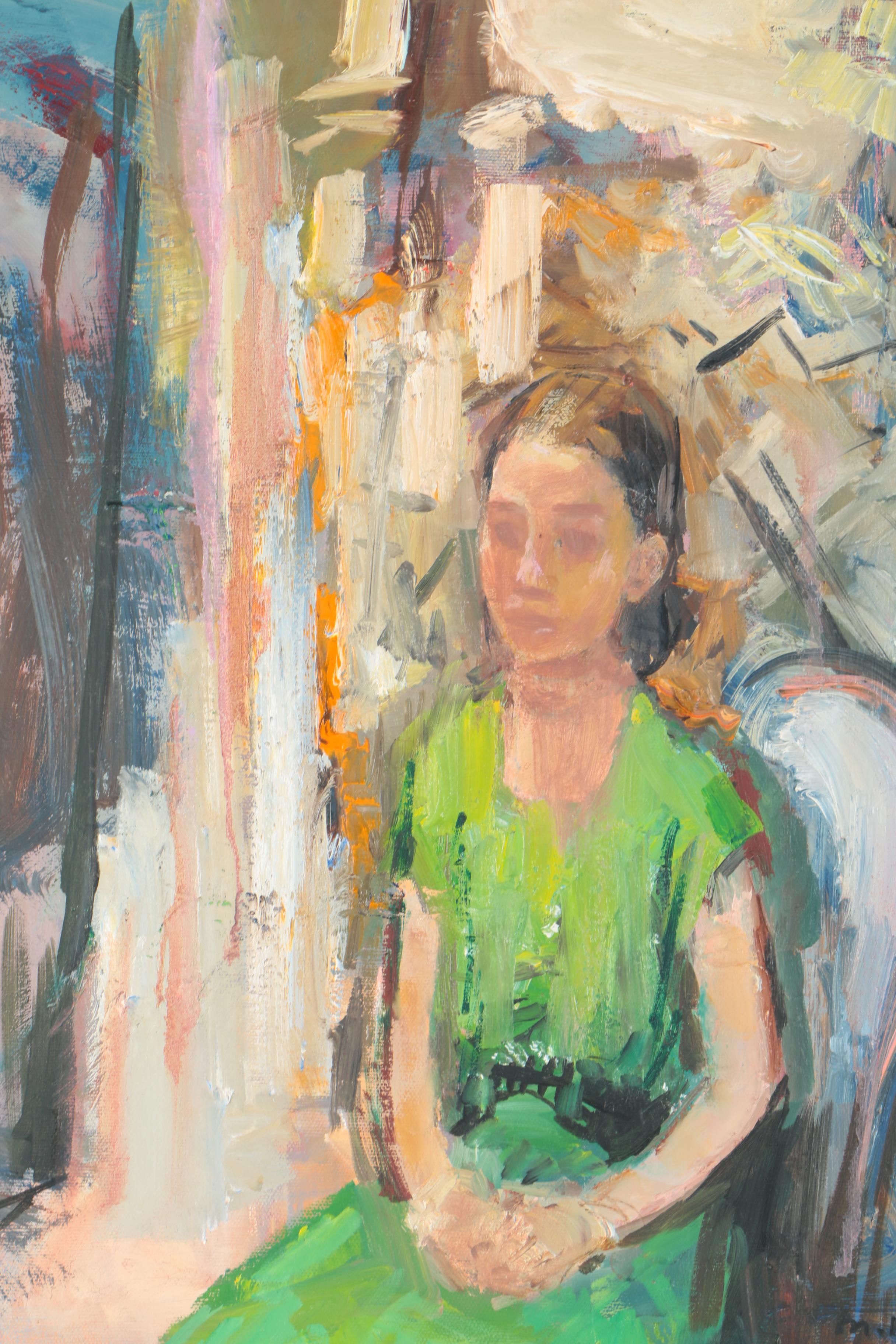 Original Murat Kaboulov Oil Painting "Portrait of Nikita"