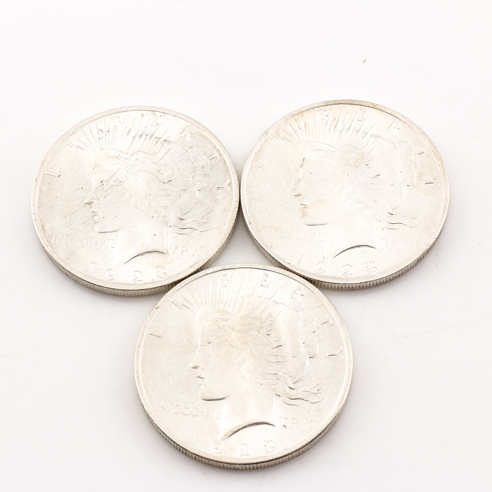 Roll of (20) Silver 1923 Peace Dollar