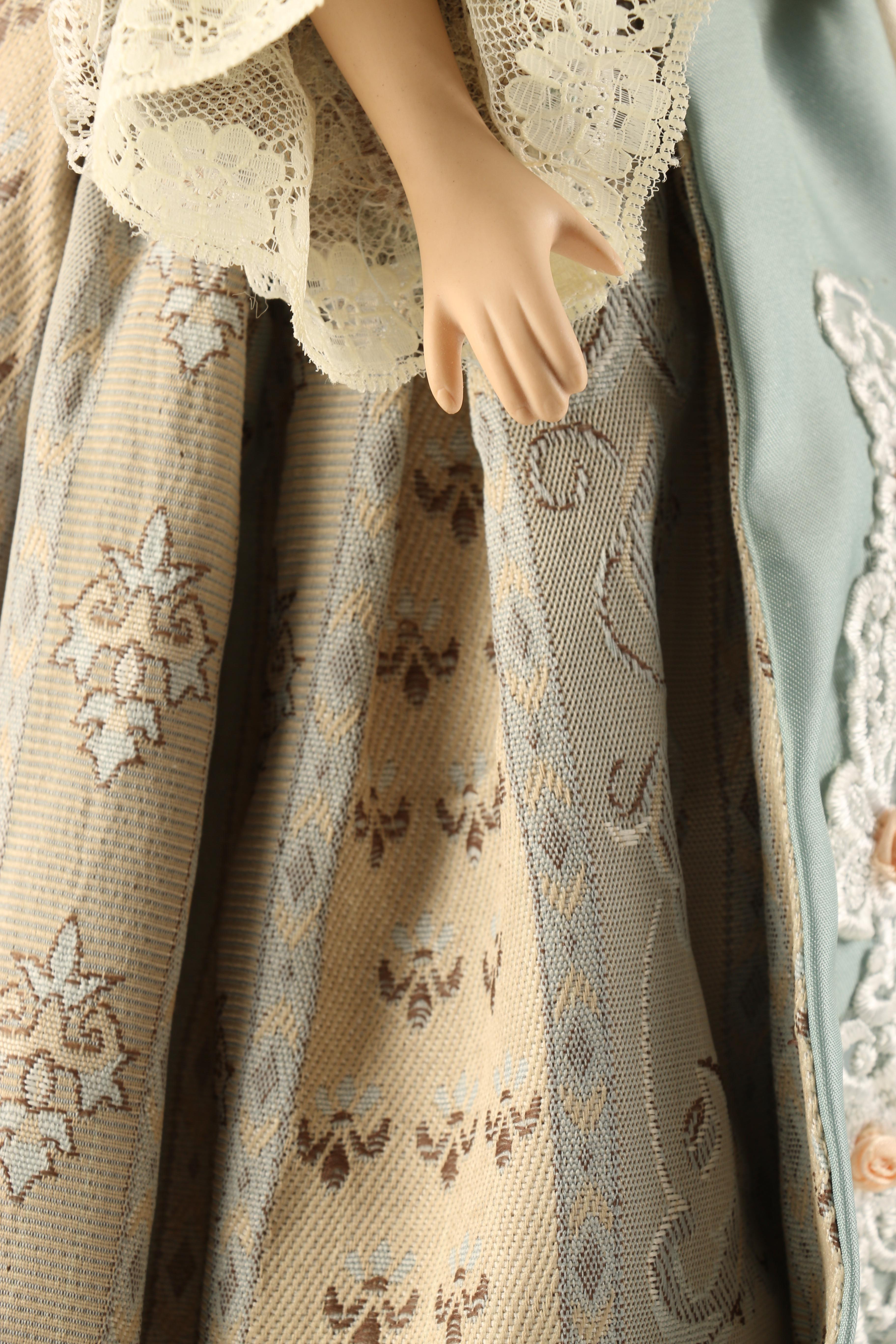 Trio of Victorian Style Porcelain Collector Dolls