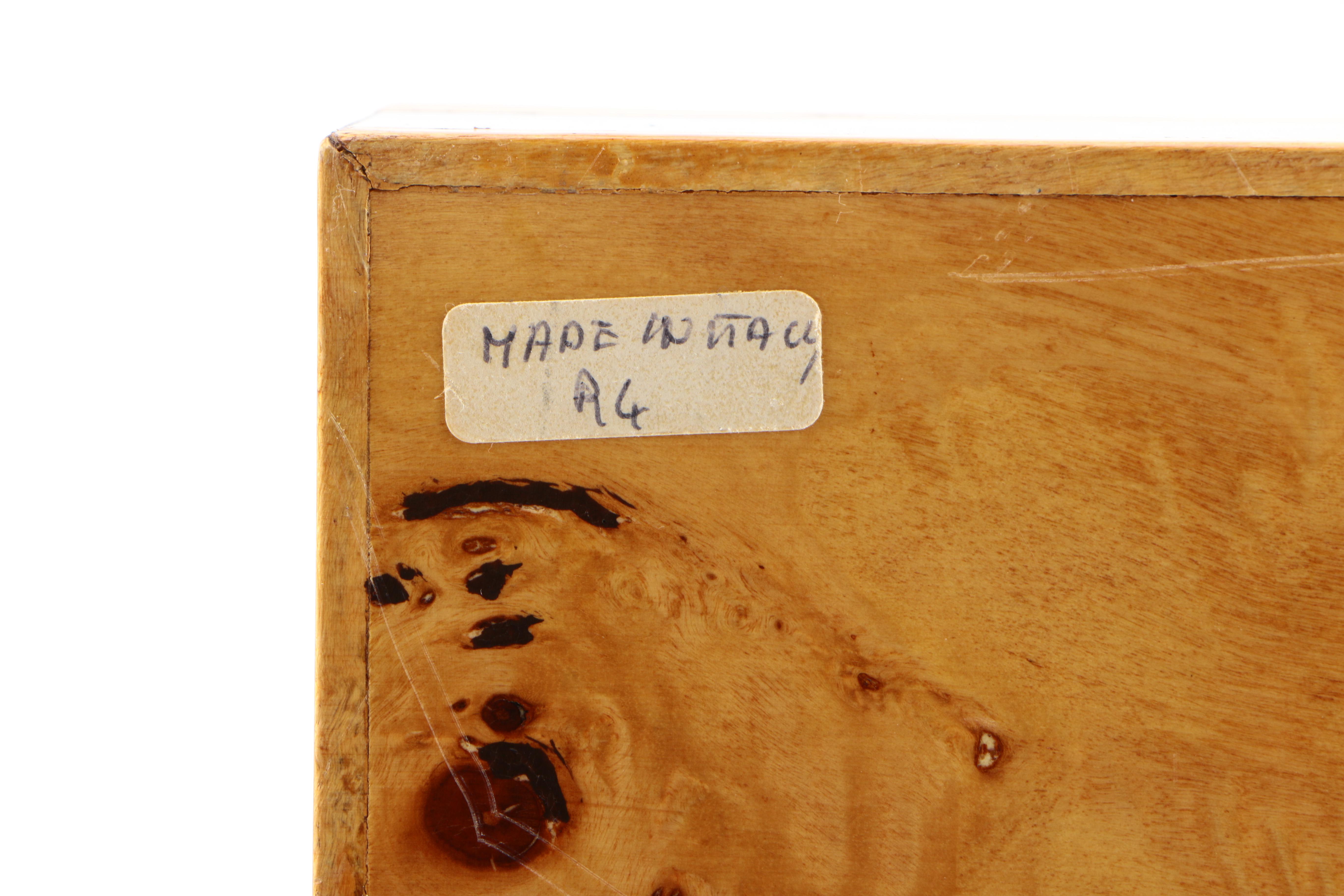 Italian Burled Wooden Boxes