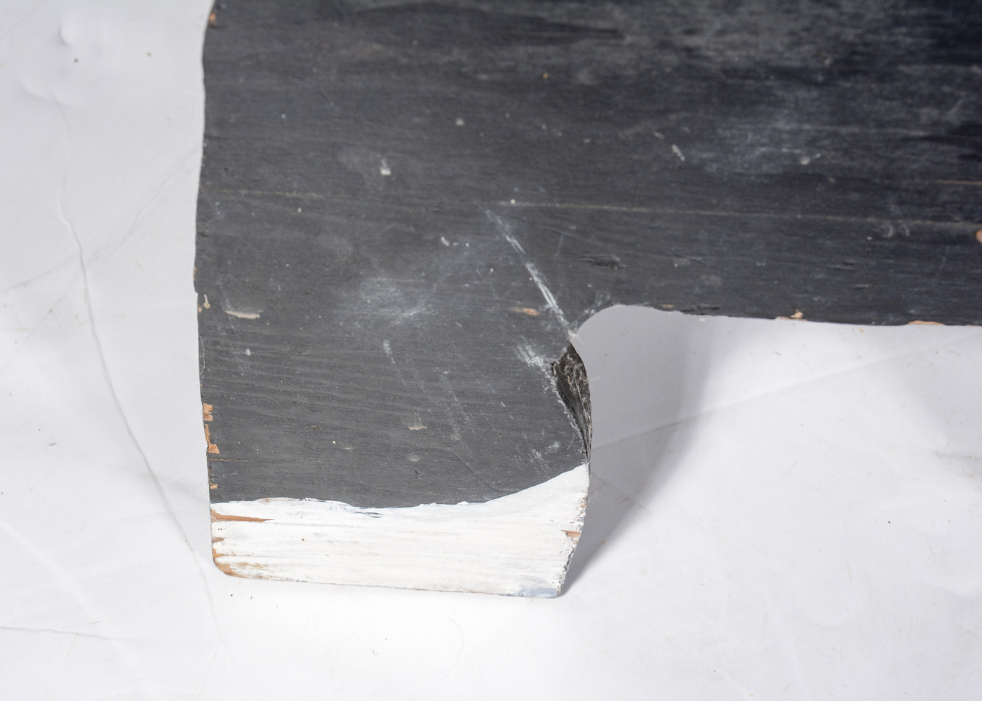 Vintage Wooden Scottie Dog-Themed Children's Chair