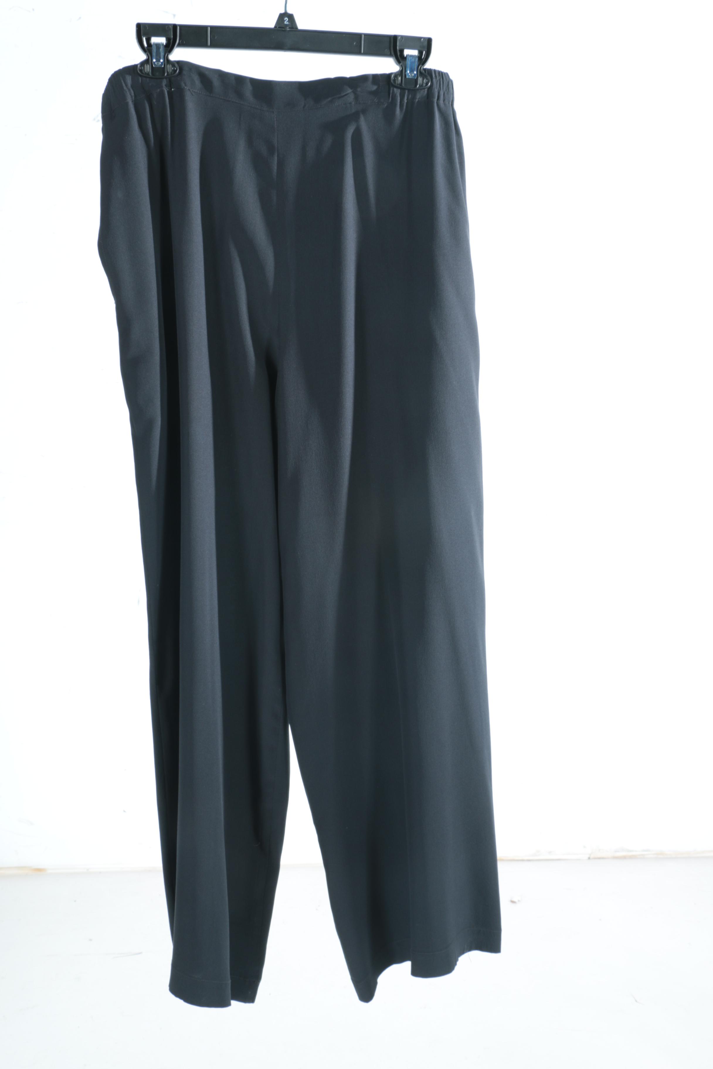 eskandar at Neiman Marcus Women's Black Suit Blouse and Pants