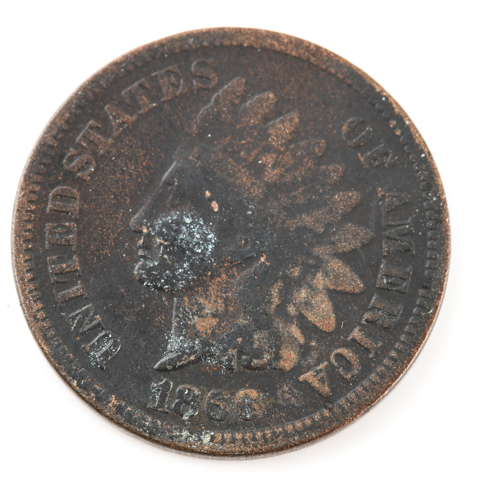 1866 Indian Head Cent