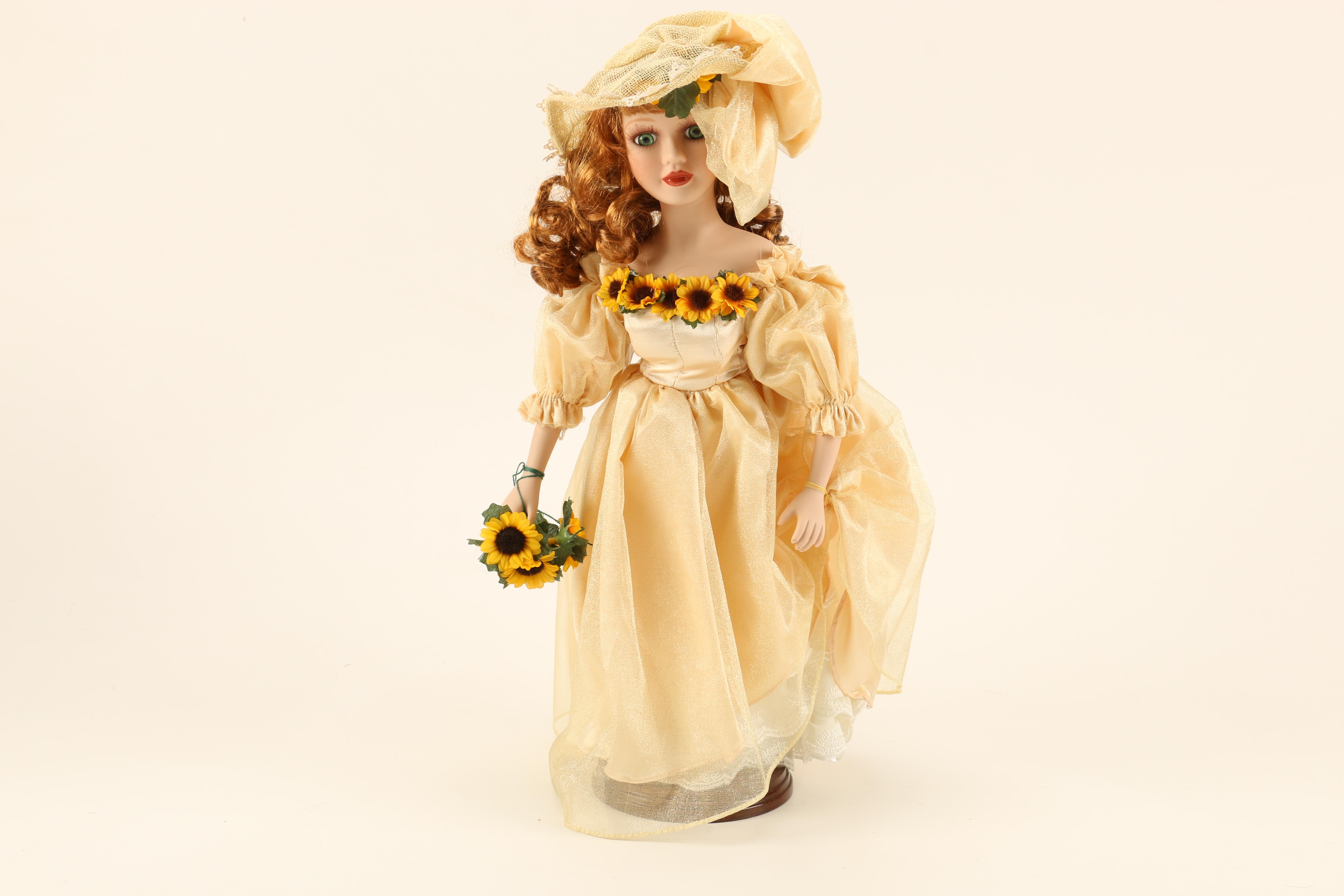 Assortment of Porcelain Dolls