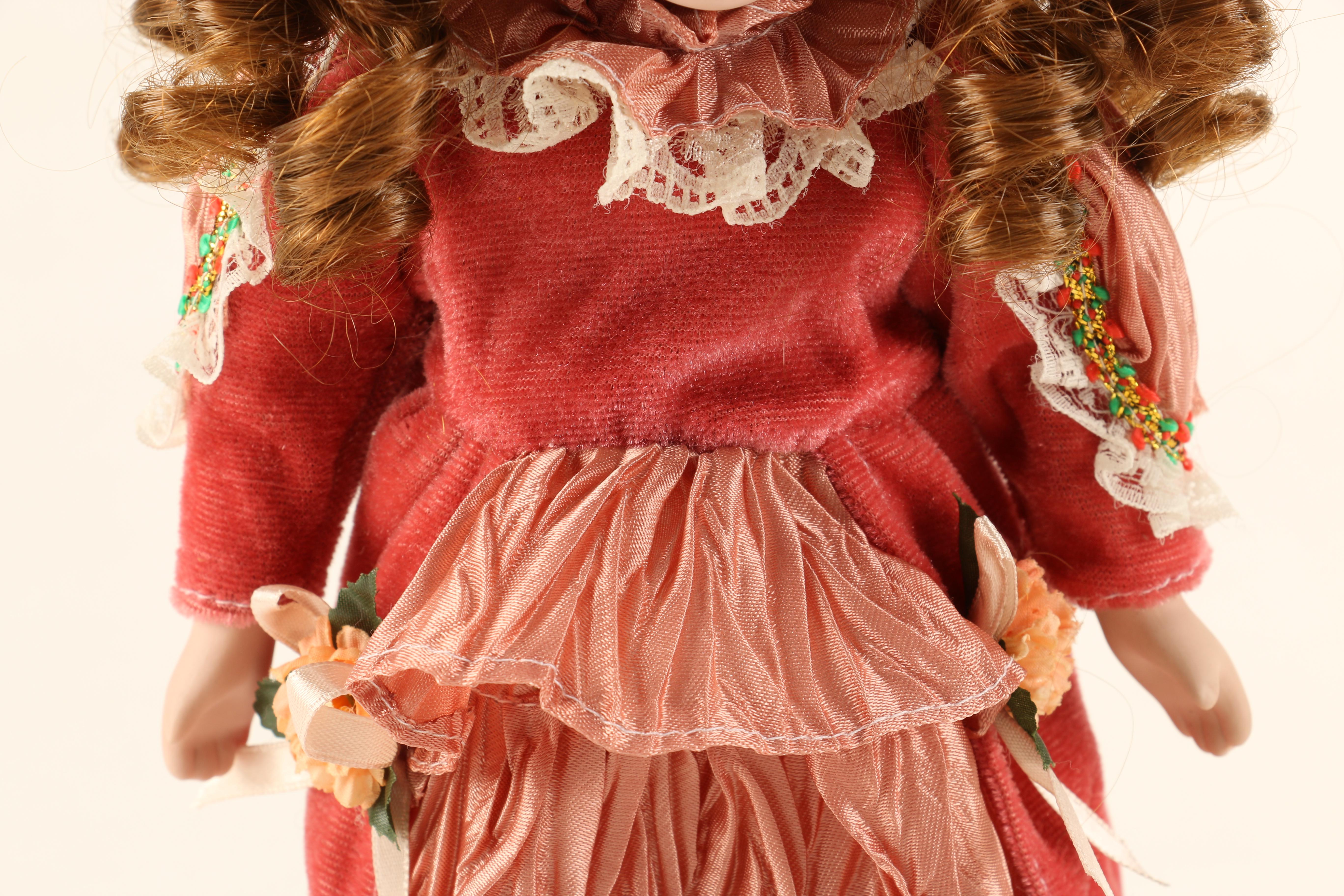 Assortment of Porcelain Dolls