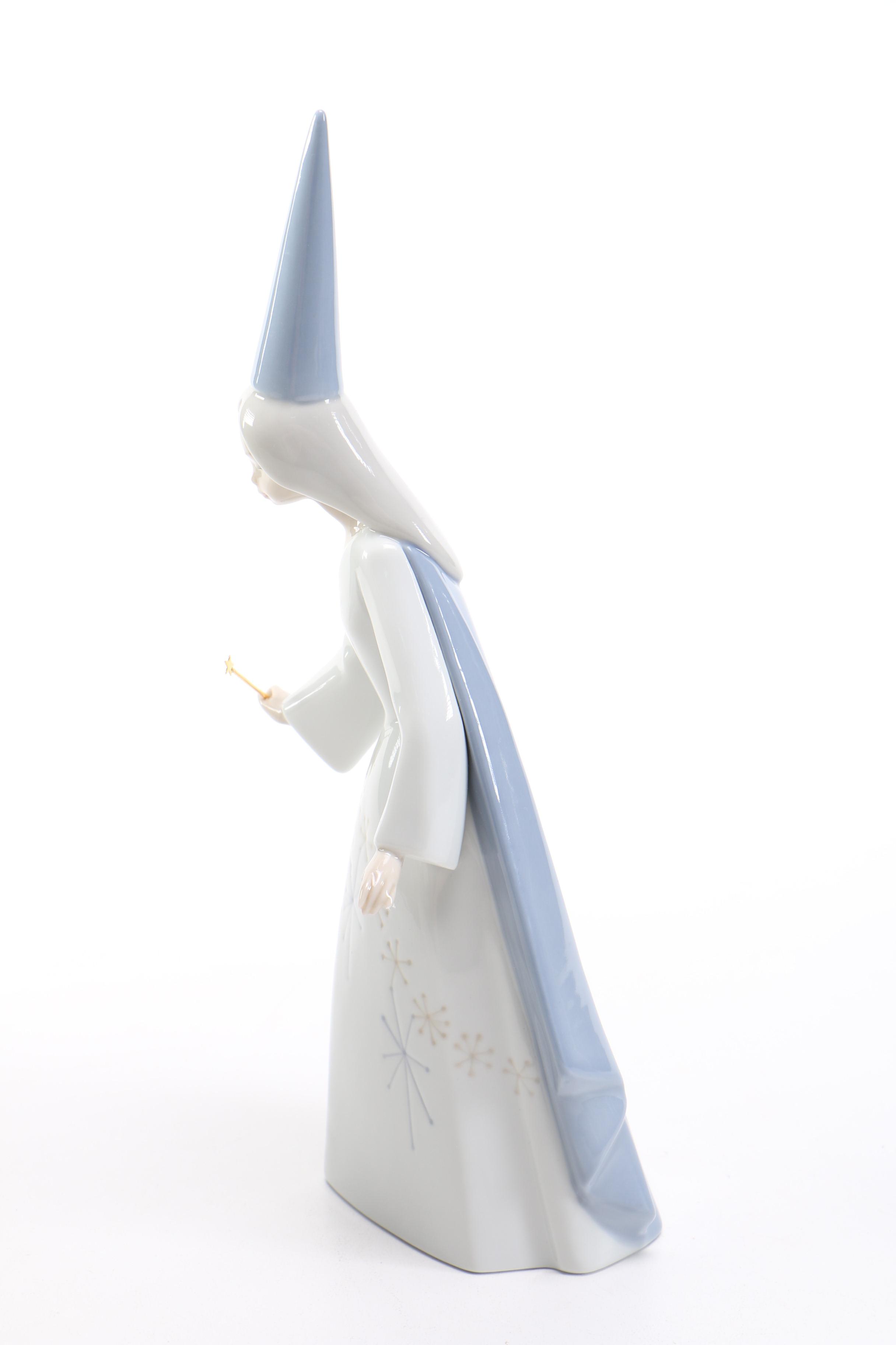 Retired Lladro #4595 "Hada" Fairy Godmother Figurine