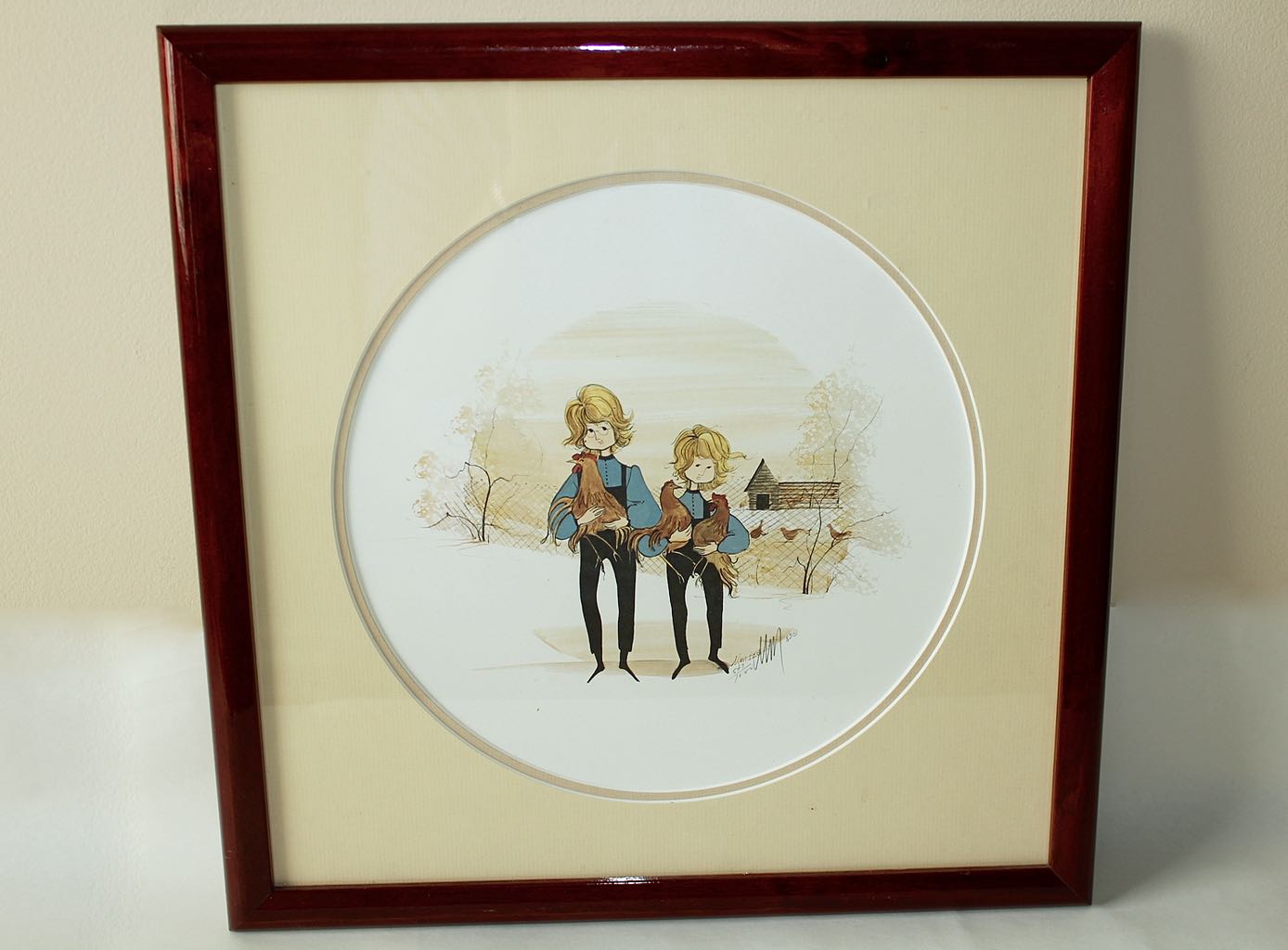 Generous Collection of Signed Buckley Moss Prints & Plates