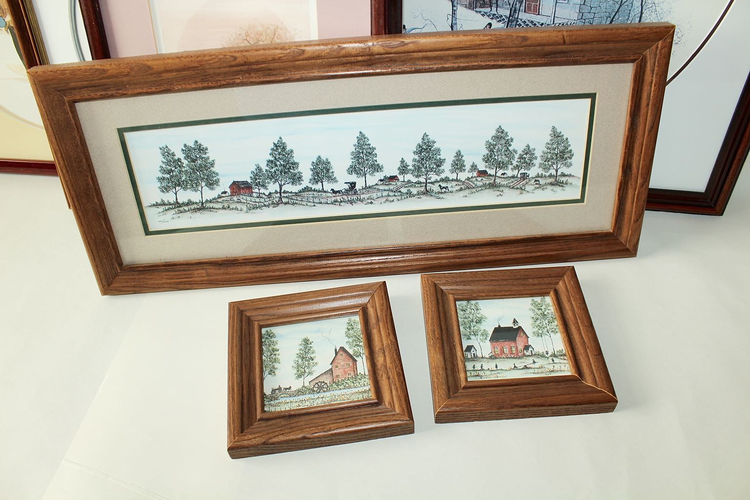 Generous Collection of Signed Buckley Moss Prints & Plates