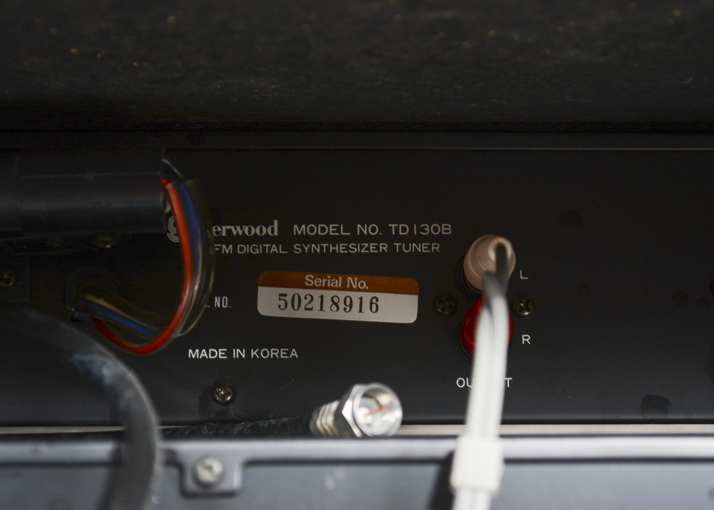 Sherwood Stereo Components, Speakers, Cabinet and Sony CD Changer