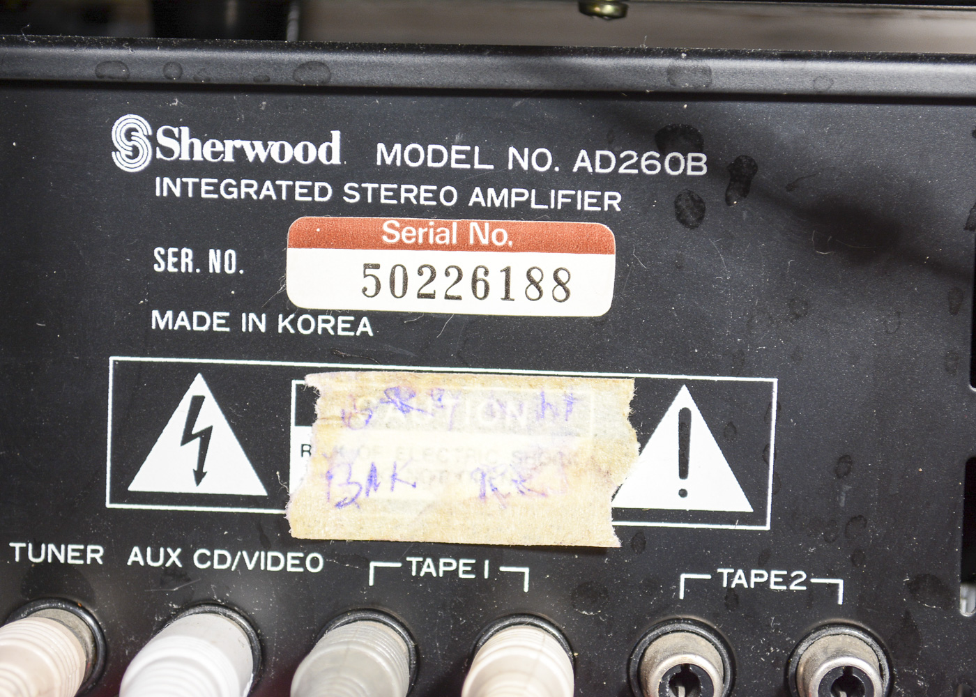 Sherwood Stereo Components, Speakers, Cabinet and Sony CD Changer