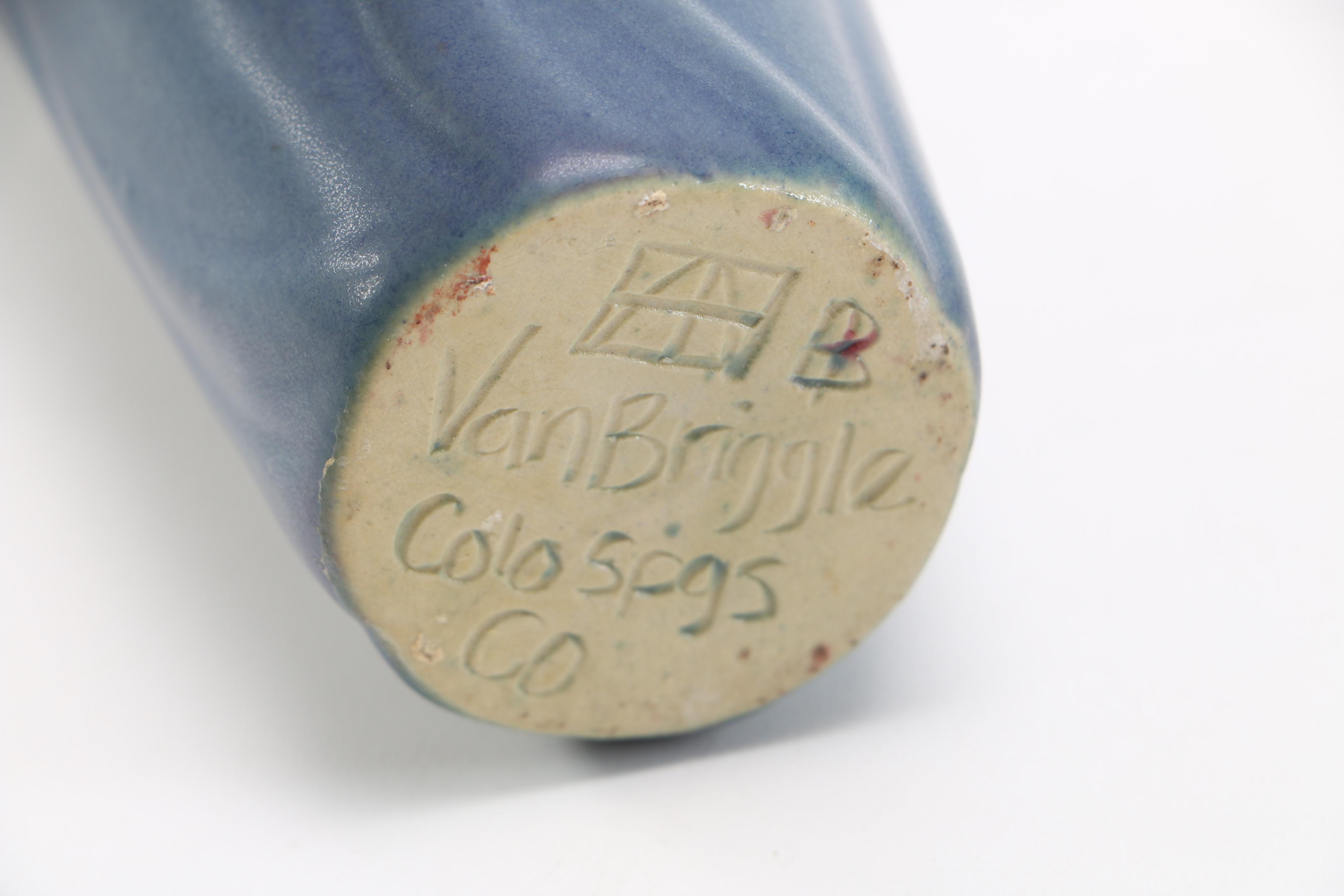 Van Briggle Daffodil Vase