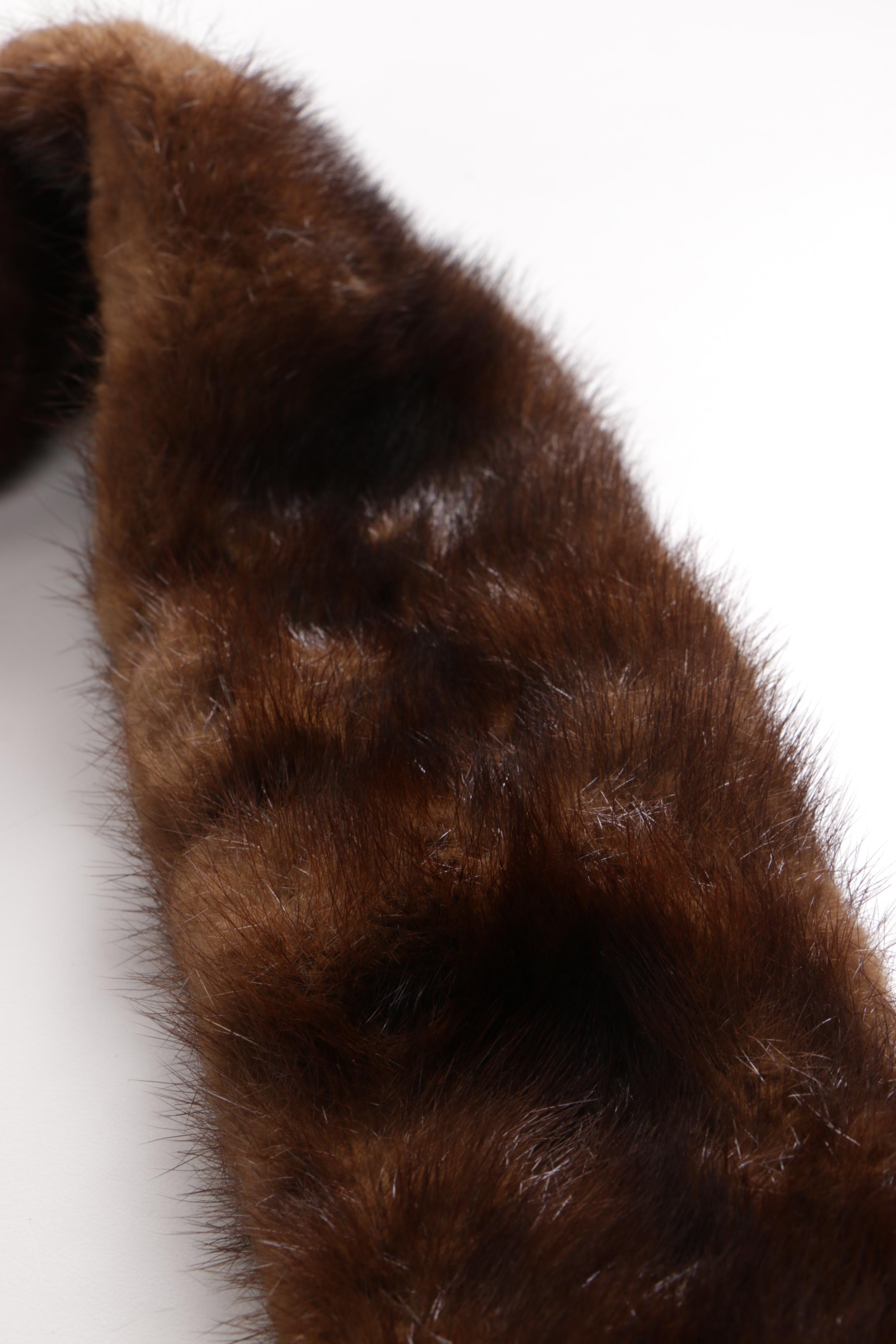 Vintage Mink Fur Collar