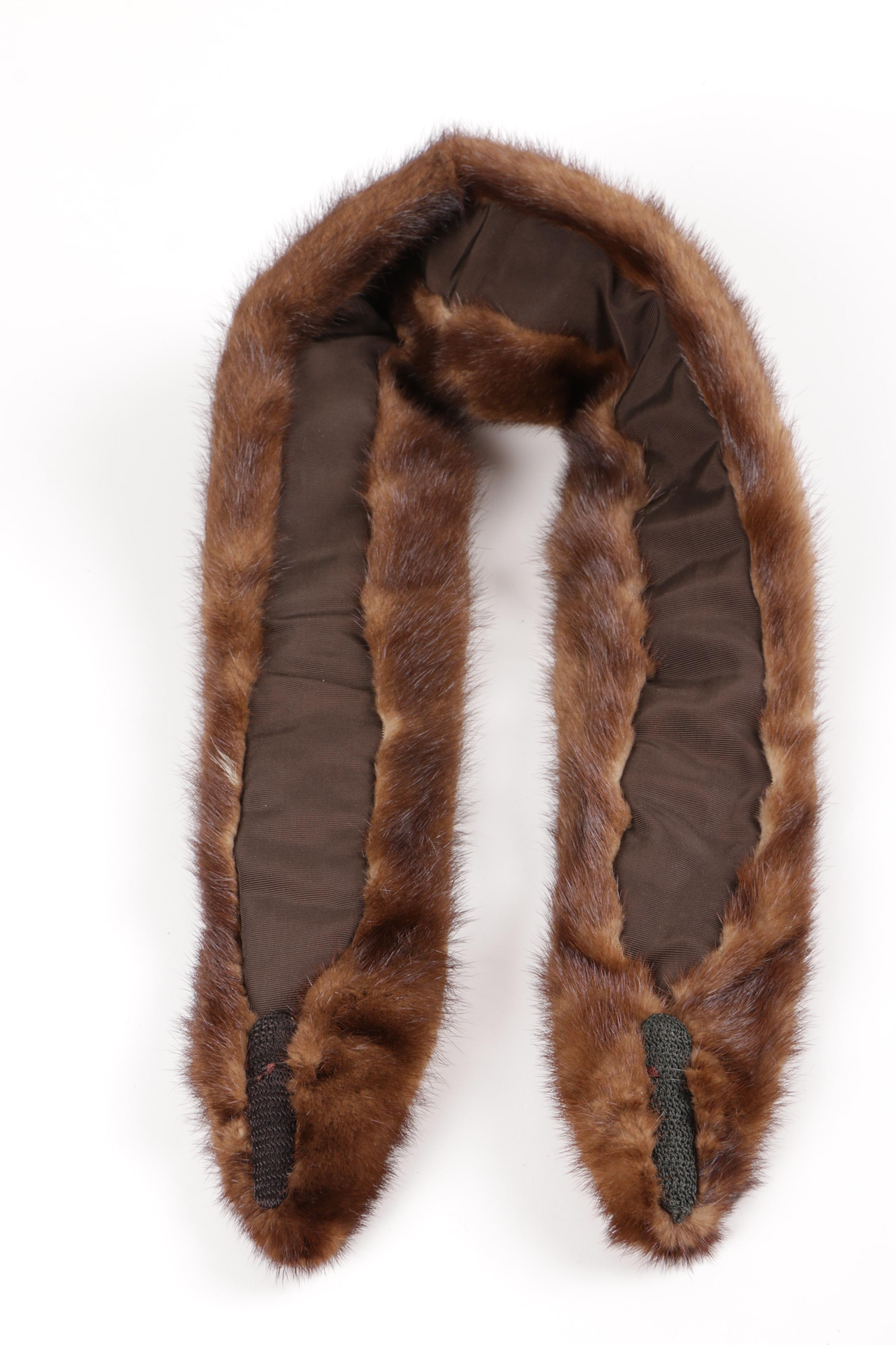 Vintage Mink Fur Collar