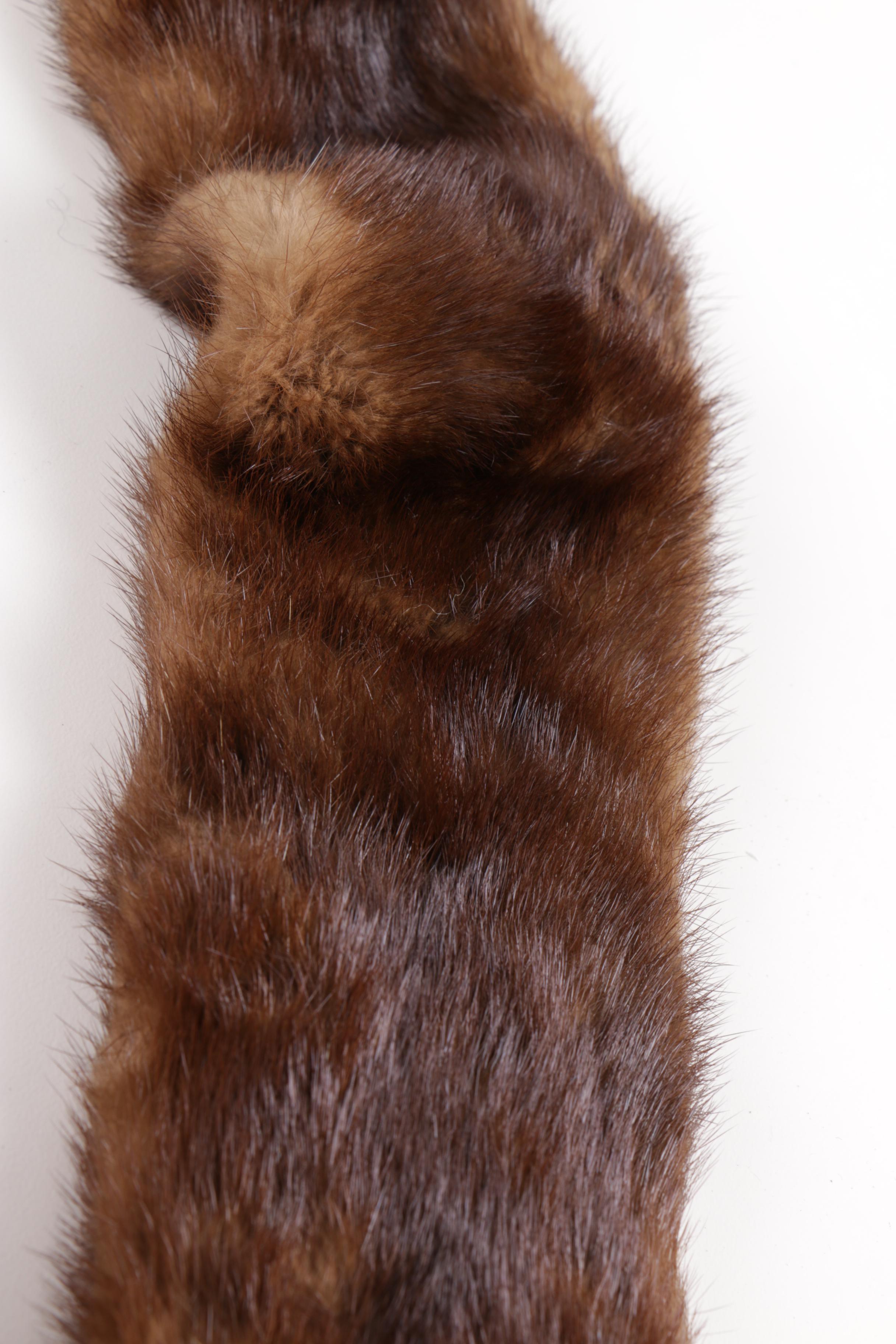 Vintage Mink Fur Collar