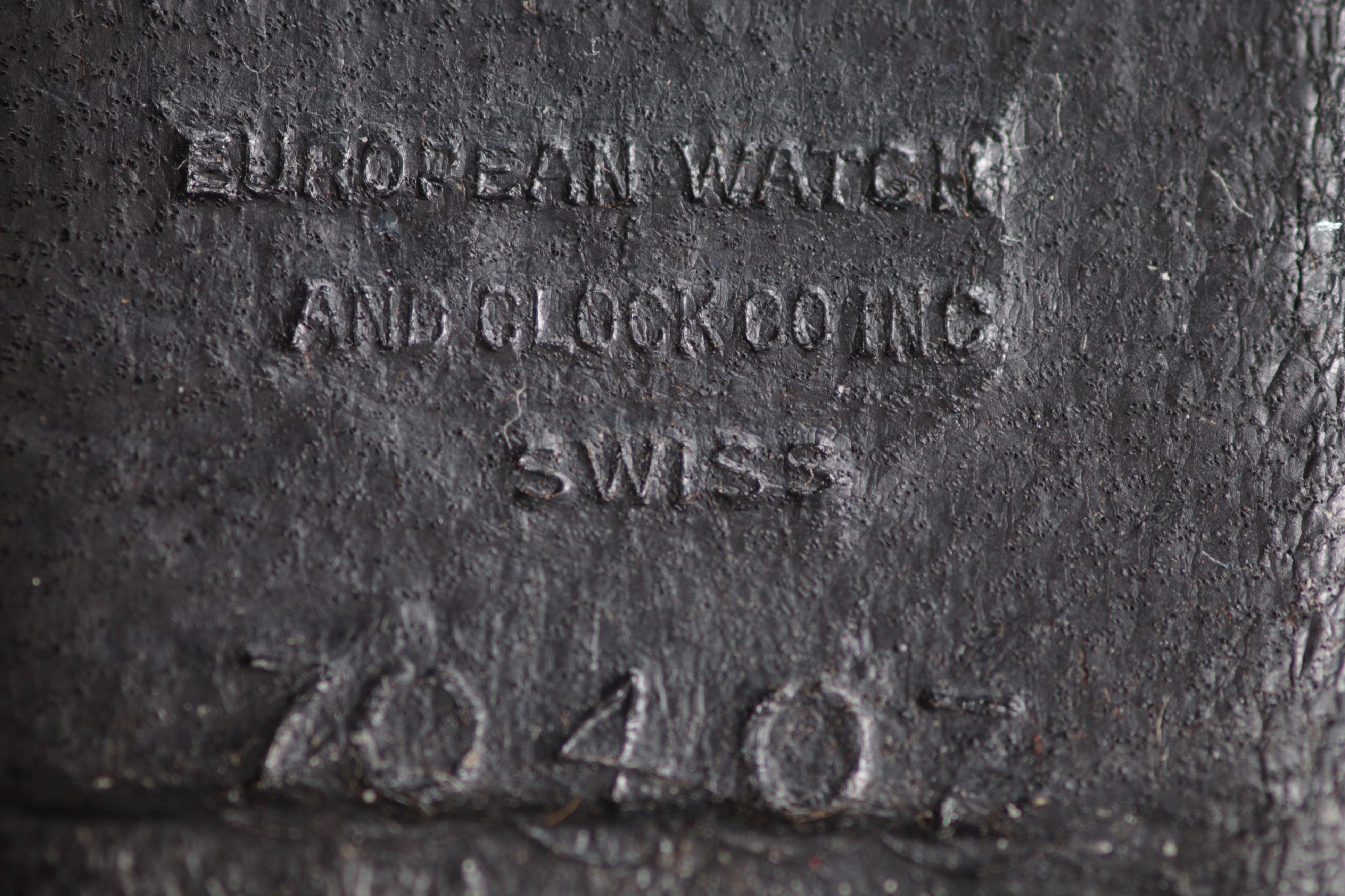 Vintage Cartier Leather-Bound Folding Desk Clock