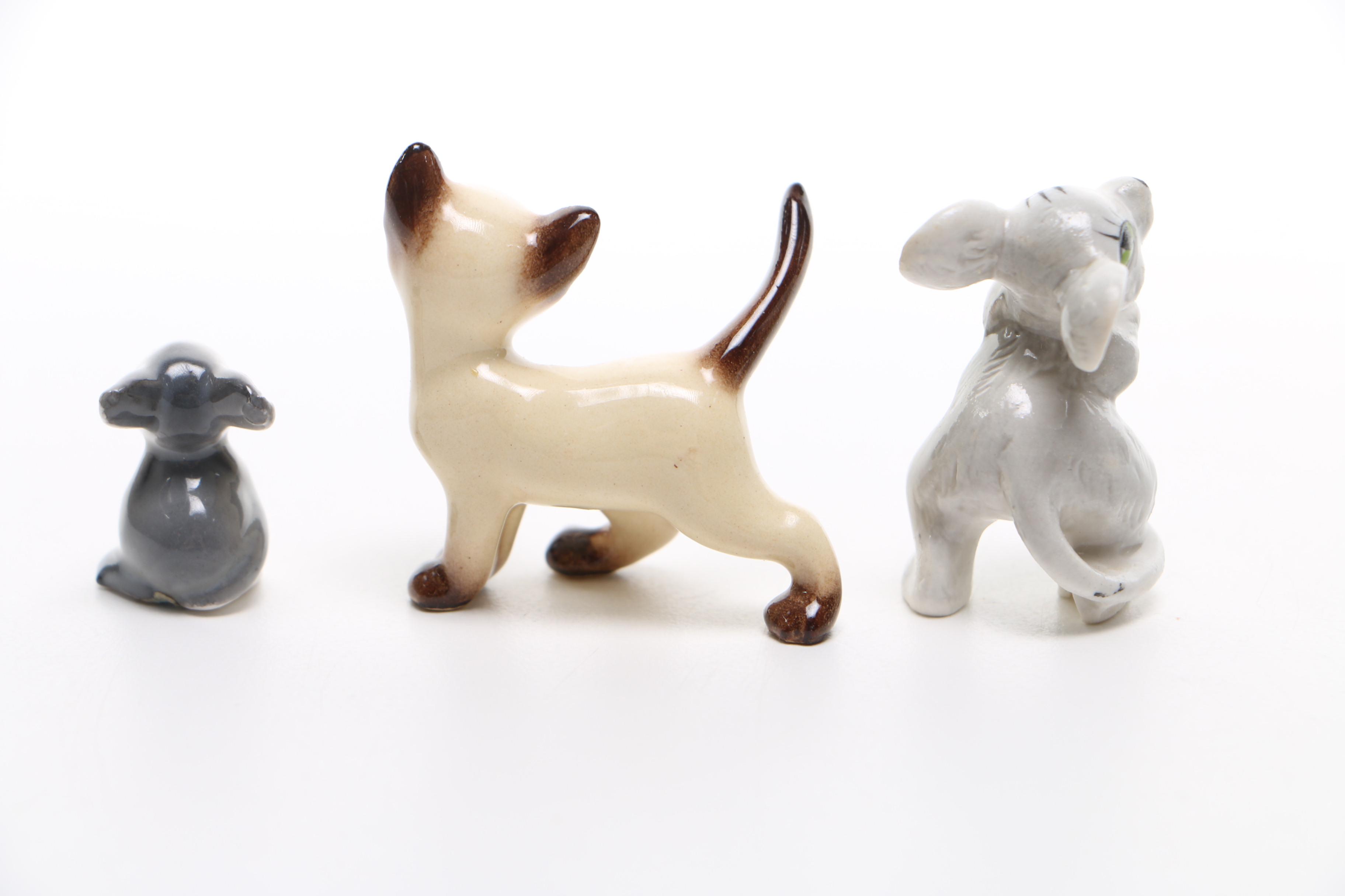 Assortment of Nine Animal Figurines