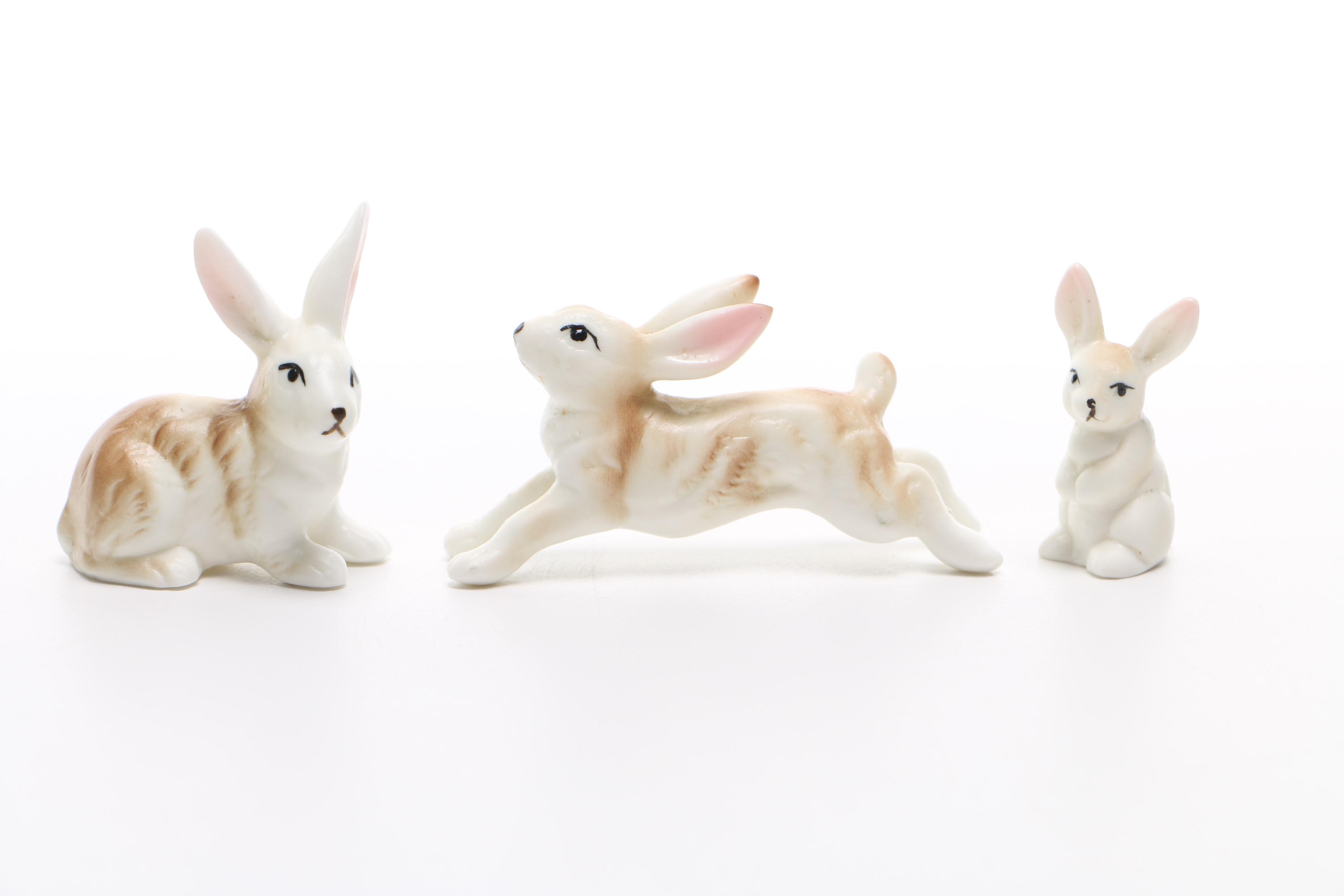 Assortment of Glass and Ceramic Animal Figures