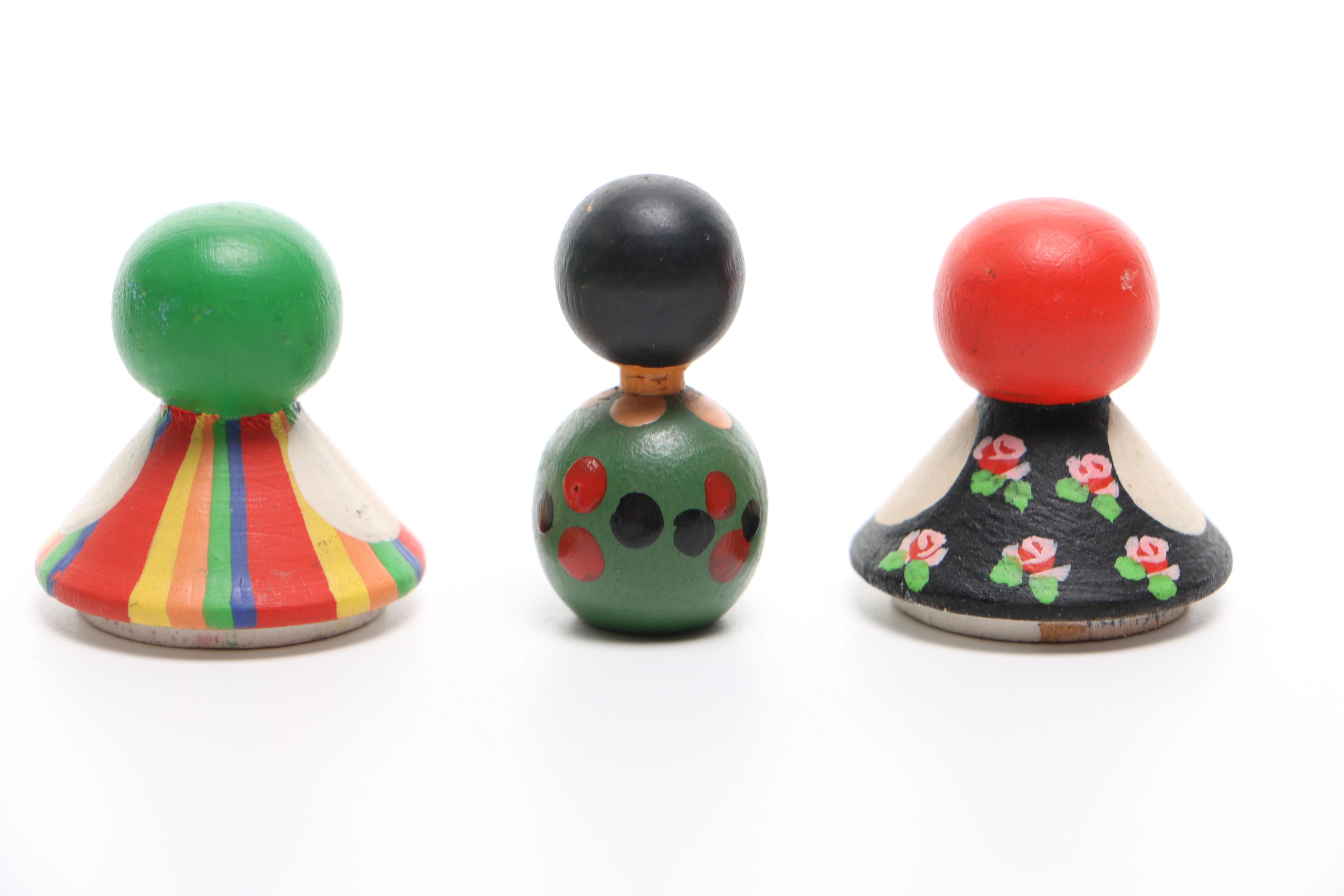 Assortment of Wood Figurines