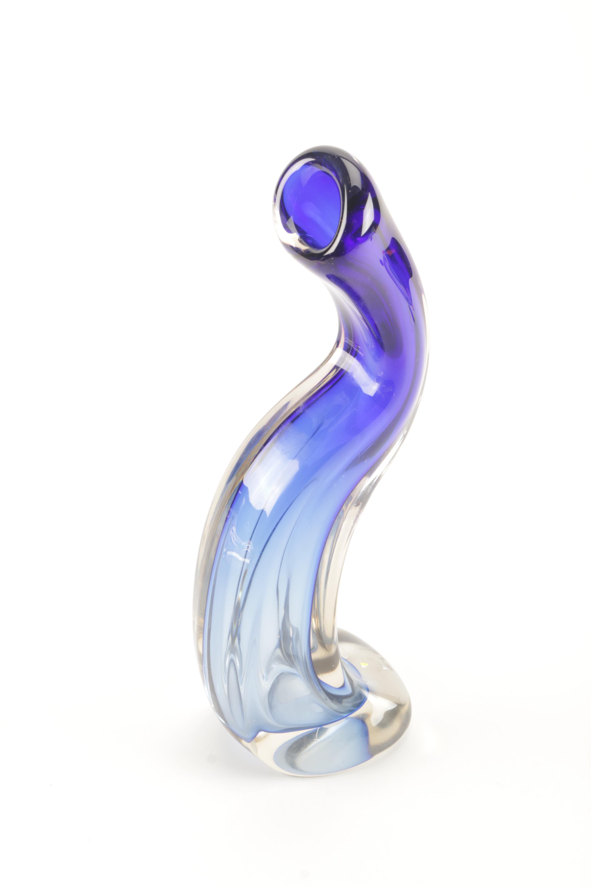 Art Glass Vases including Bohemia