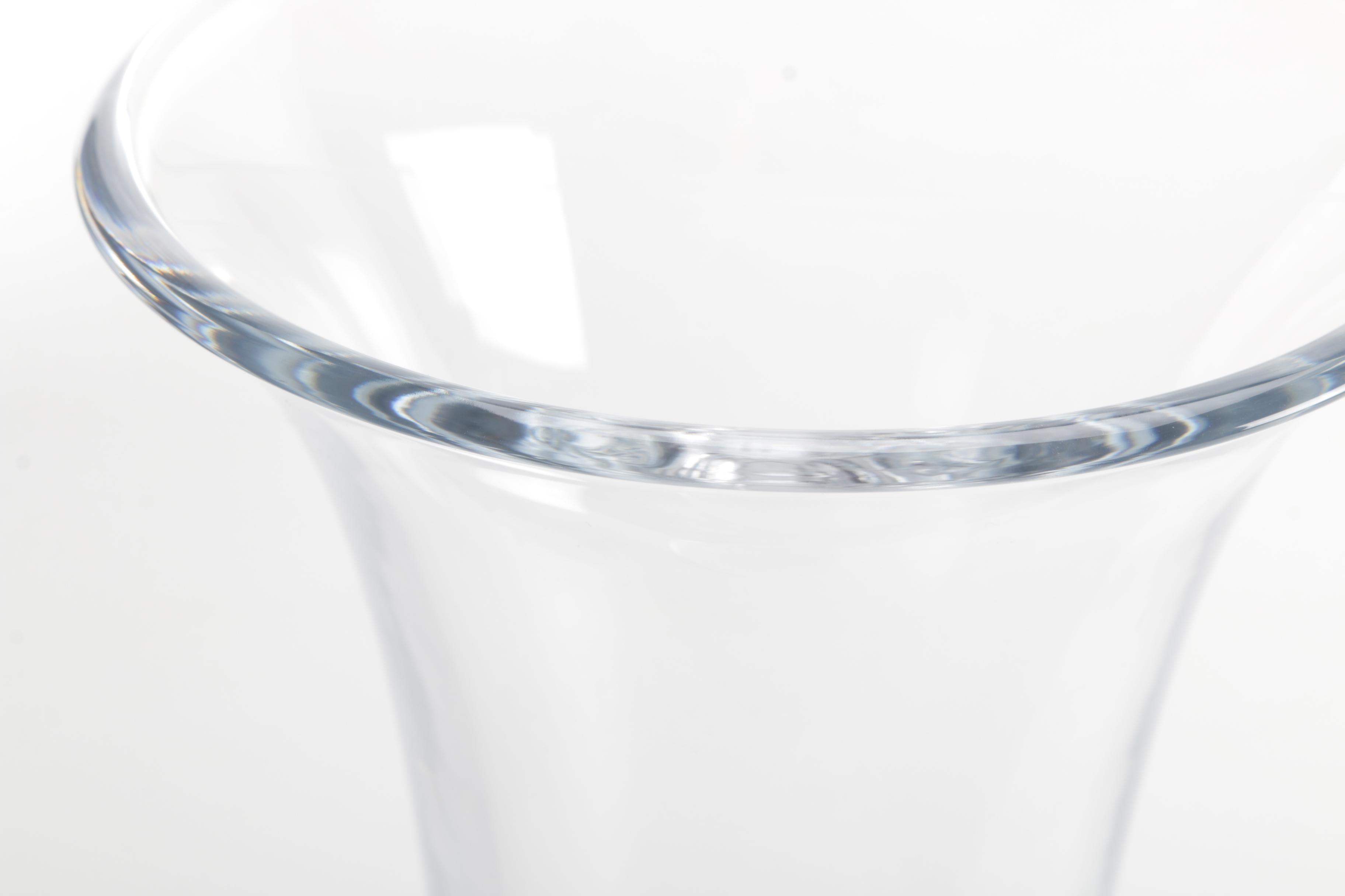 Vera Wang Crystal Vase by Wedgwood