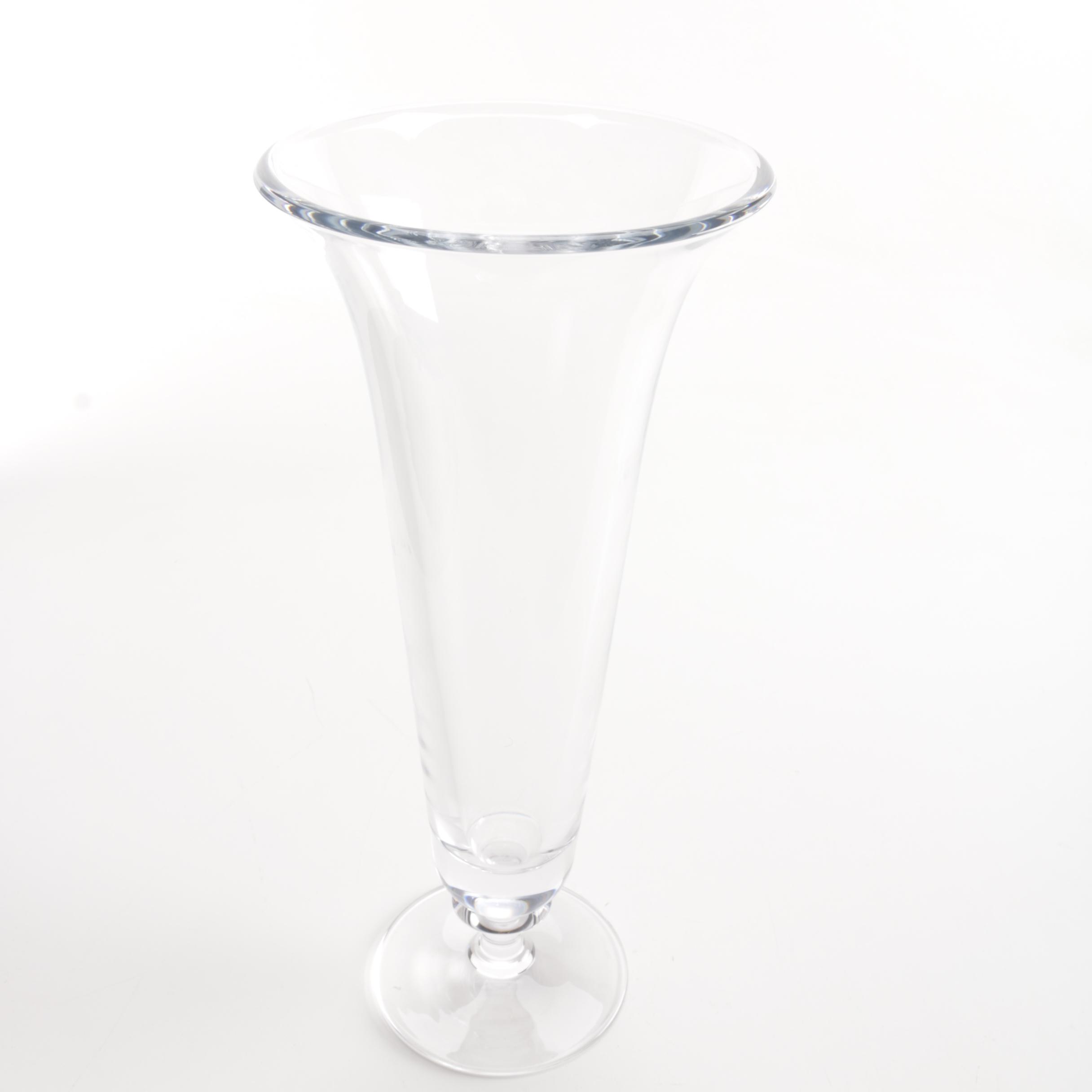 Vera Wang Crystal Vase by Wedgwood