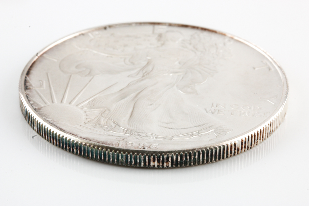 1986 Silver Eagle Dollar